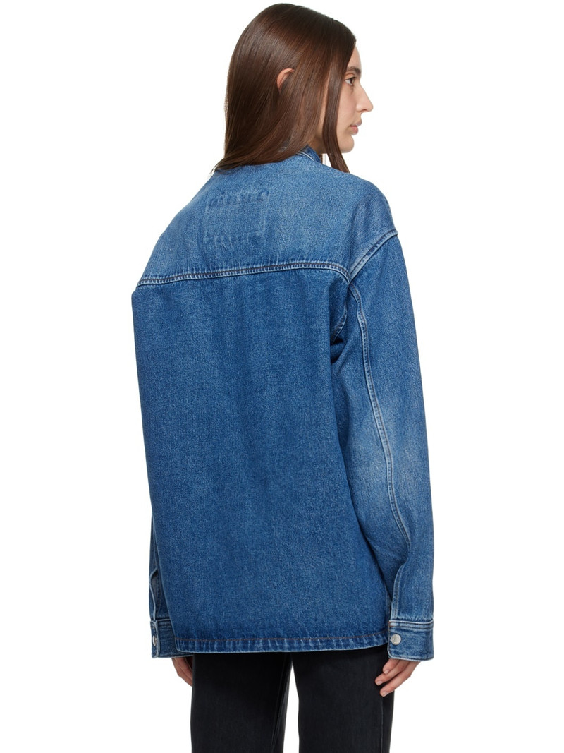 Indigo Ami de Cœur Denim Shirt 3