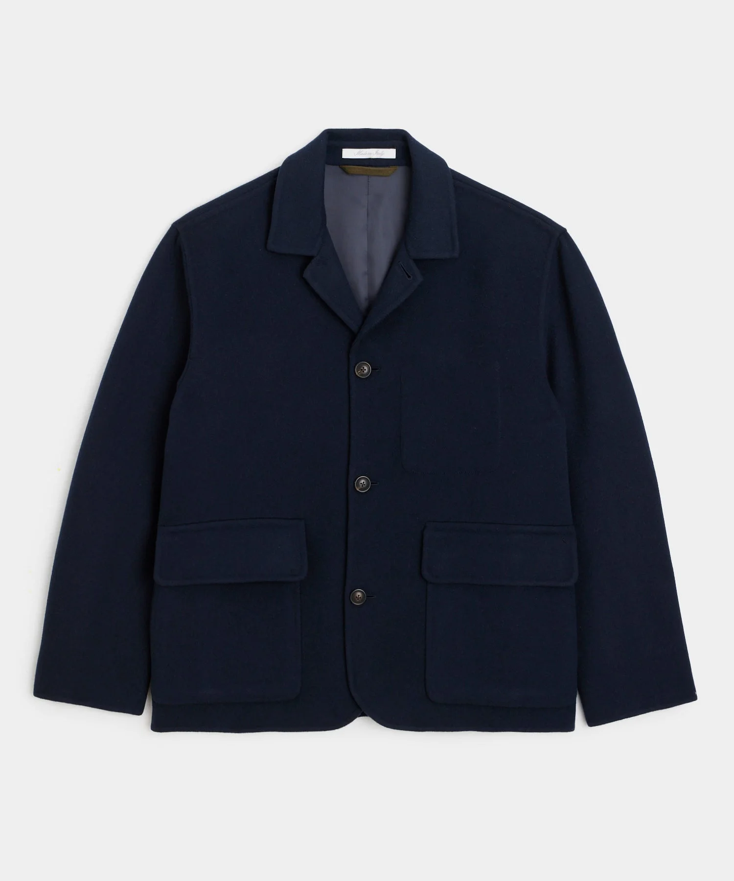 Relaxed Italian Cashmere Walking Jacket - 1