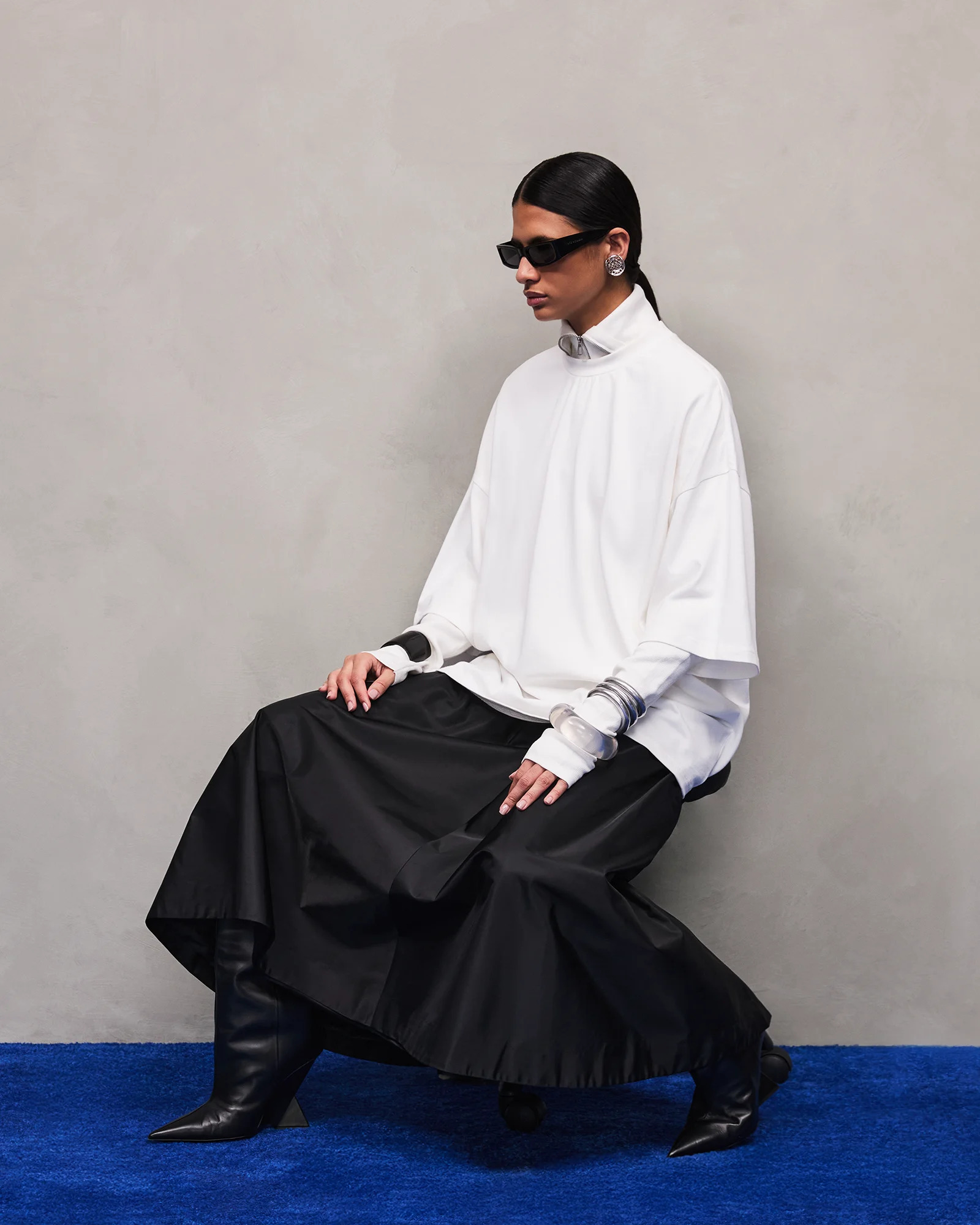 HEAVY BOXY TEE WHITE - 4