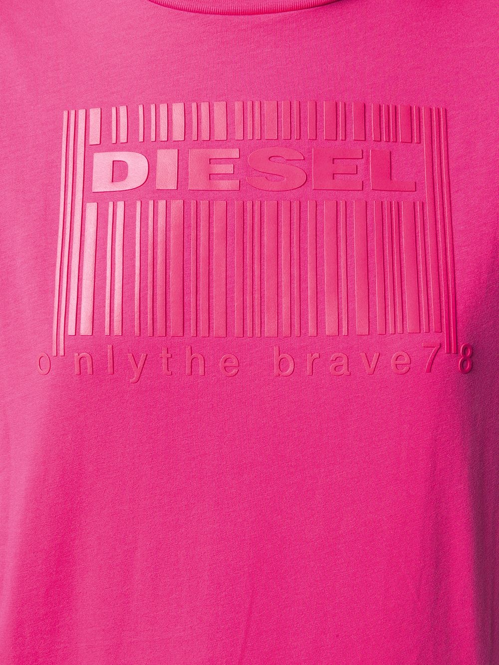 logo barcode print T-shirt - 5