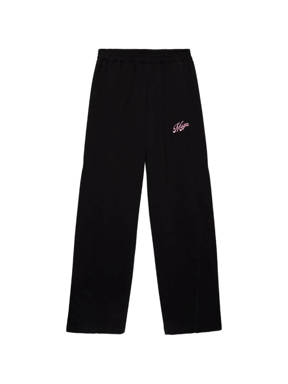 logo embroidered track pants - 1