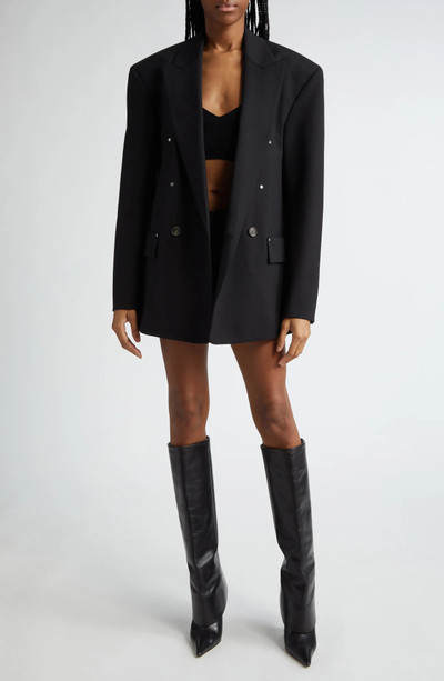 Dion Lee Oversize Double Breasted Stretch Wool Blazer outlook