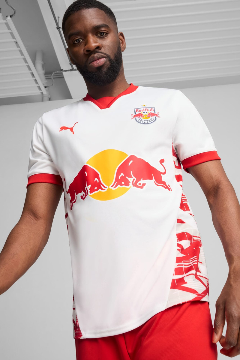 PUMA RB Salzburg 24/25 Men's Replica Home Soccer Jersey outlook