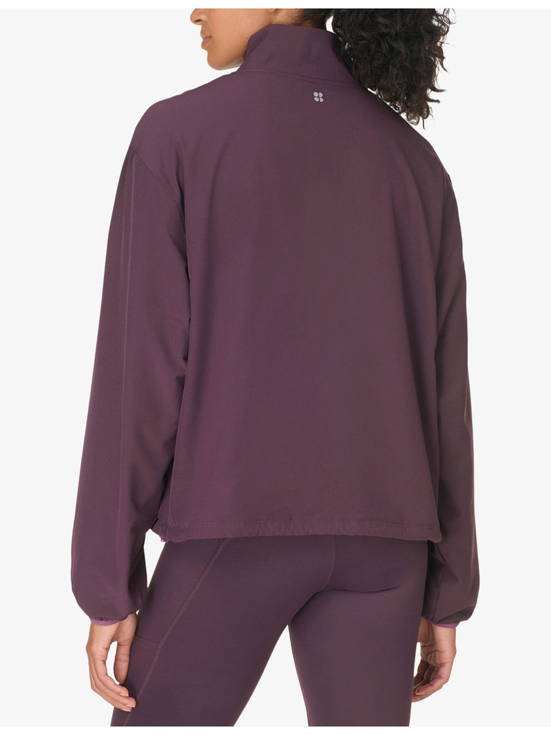 Warm Up Performance Fleece-Lined Half-Zip Woven Sweatshirt 4