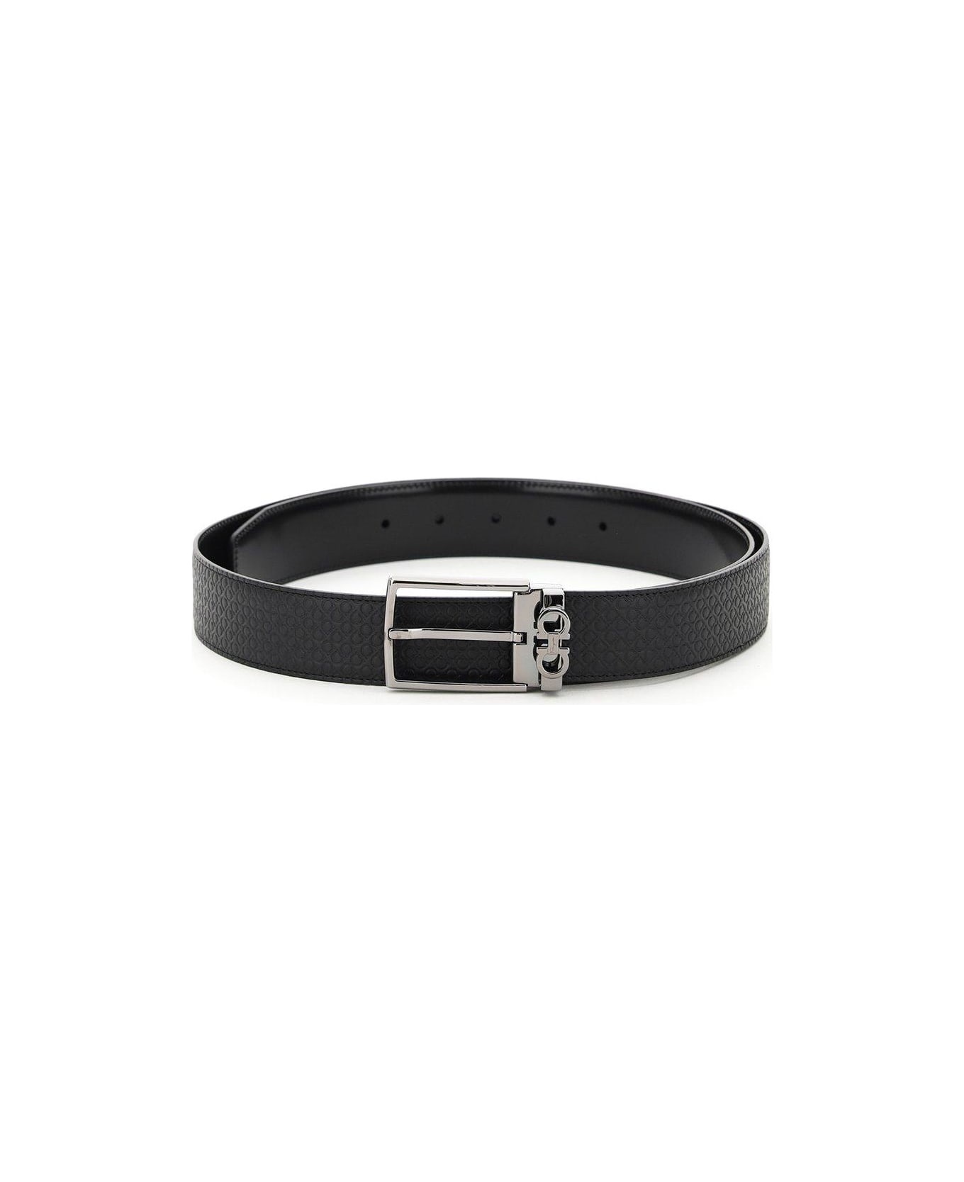 Gancini Reversible Buckle Belt - 1