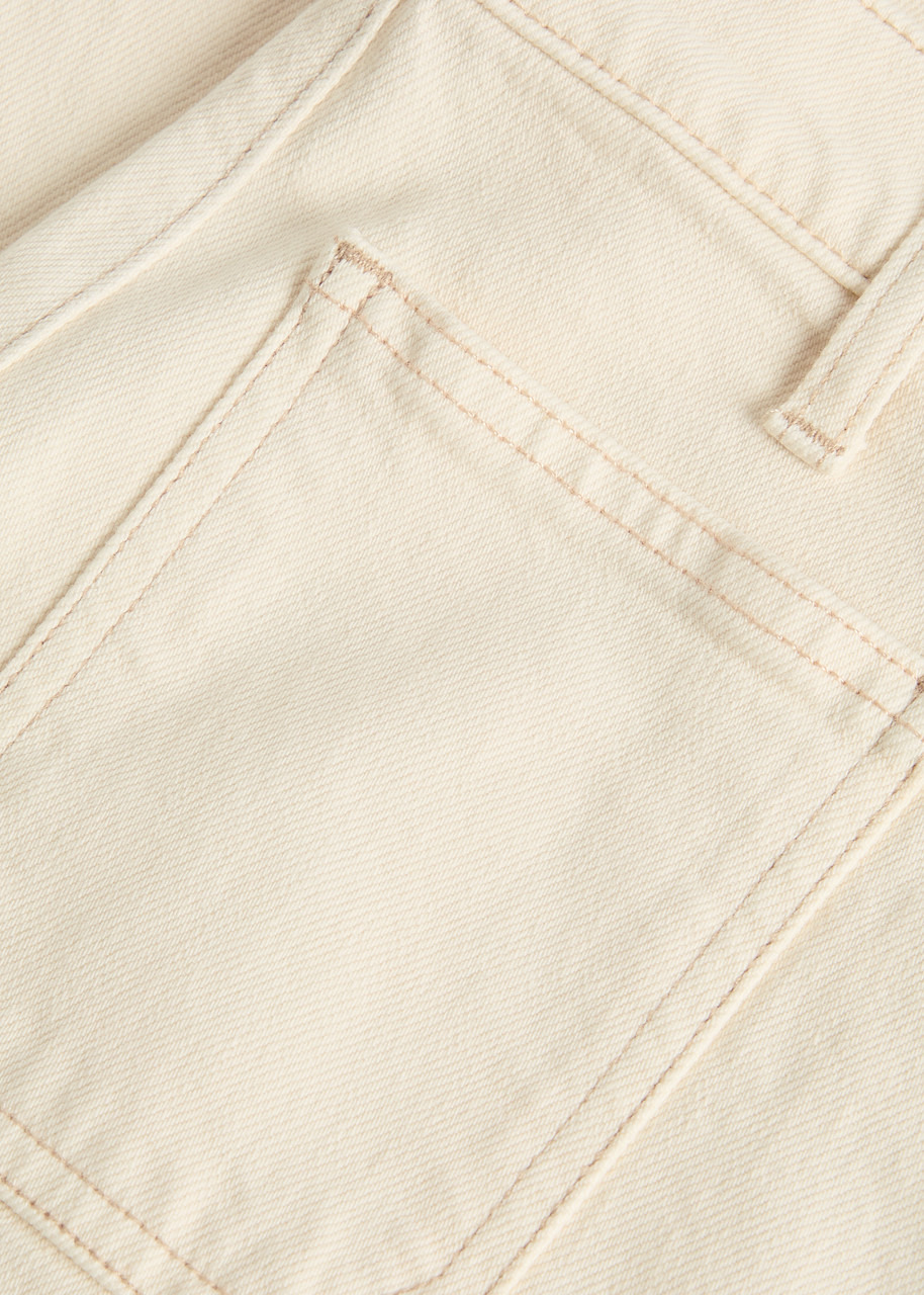 Veronica Beard Grant Crop Wide-leg Jeans - 5