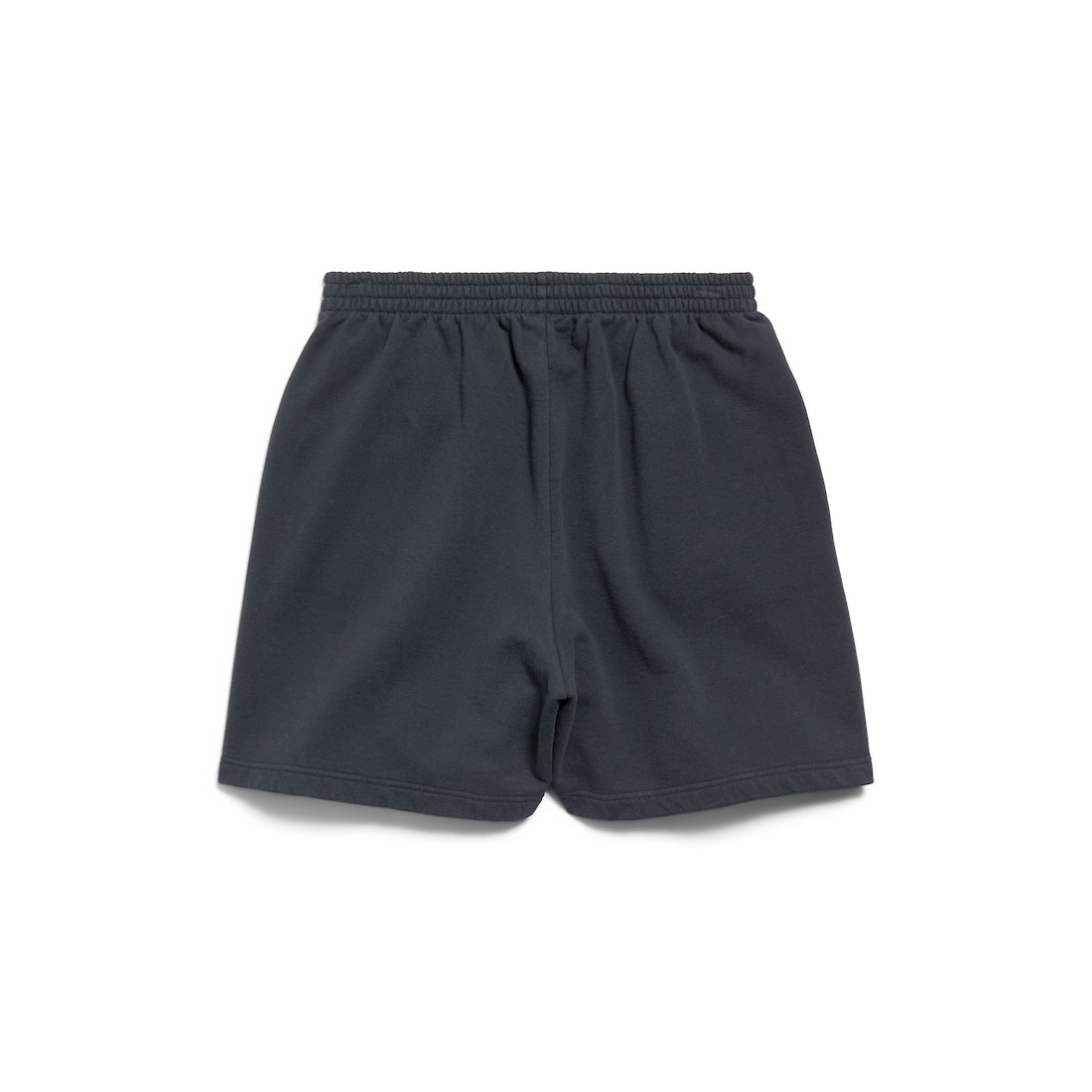 Men's Taped Balenciaga Back Shorts in Faded Black/white/red - 6
