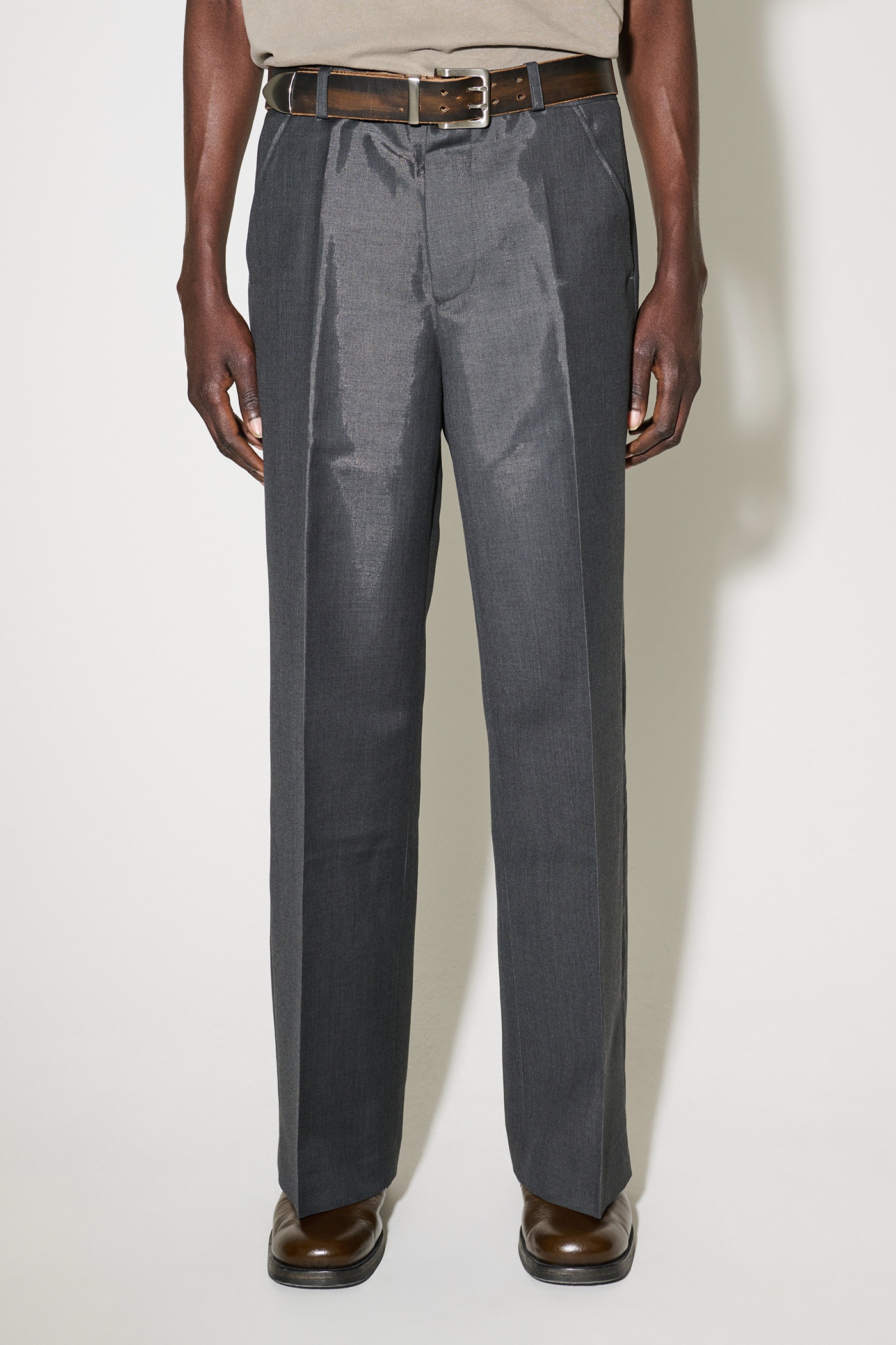 Tuxedo Trouser Grey Mnemonic Wool - 8