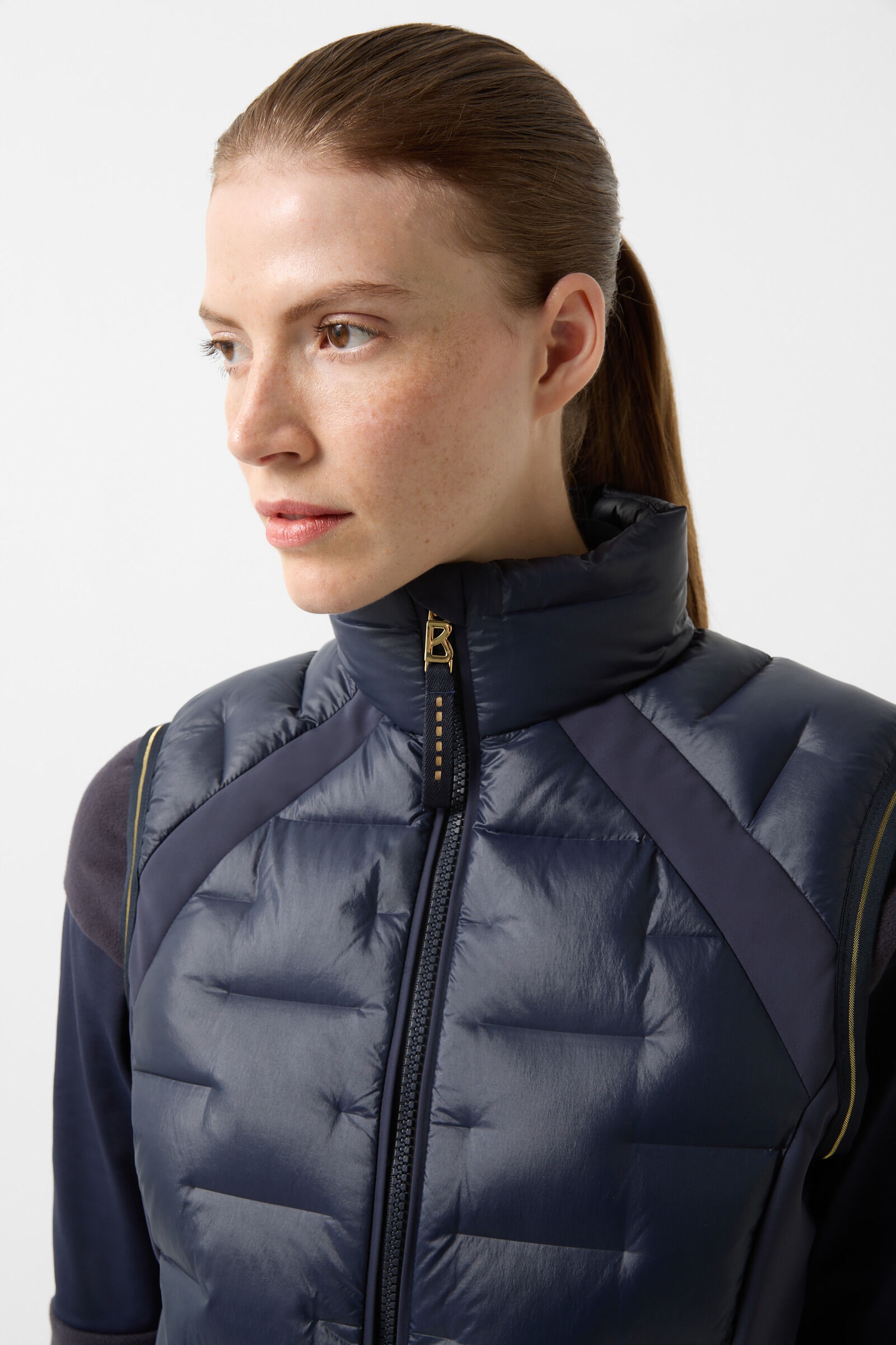Efi Down vest in Navy blue - 5