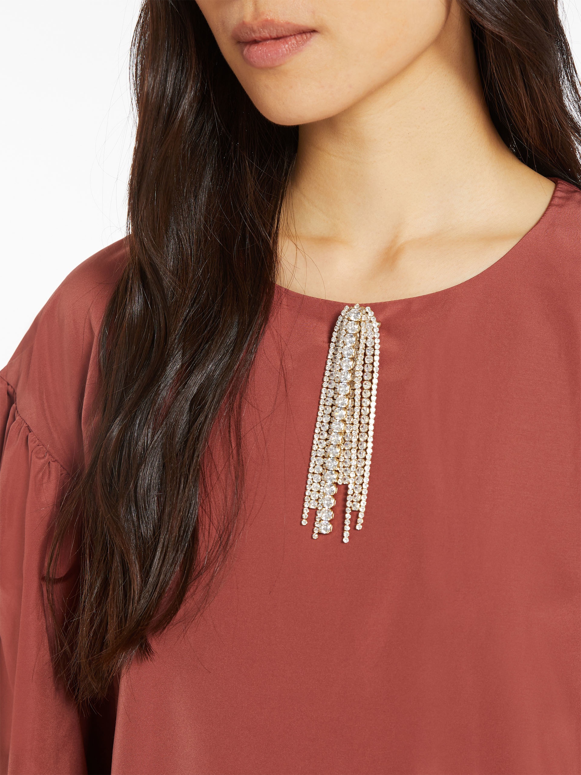 GESSATI Rhinestone brooch - 4