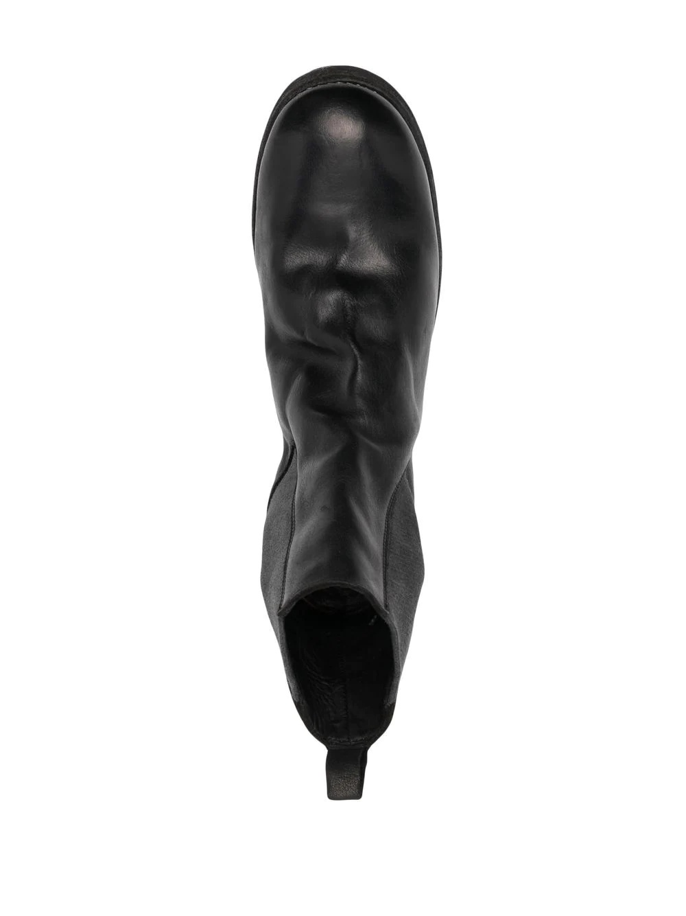 ridged leather Chelsea boots - 6