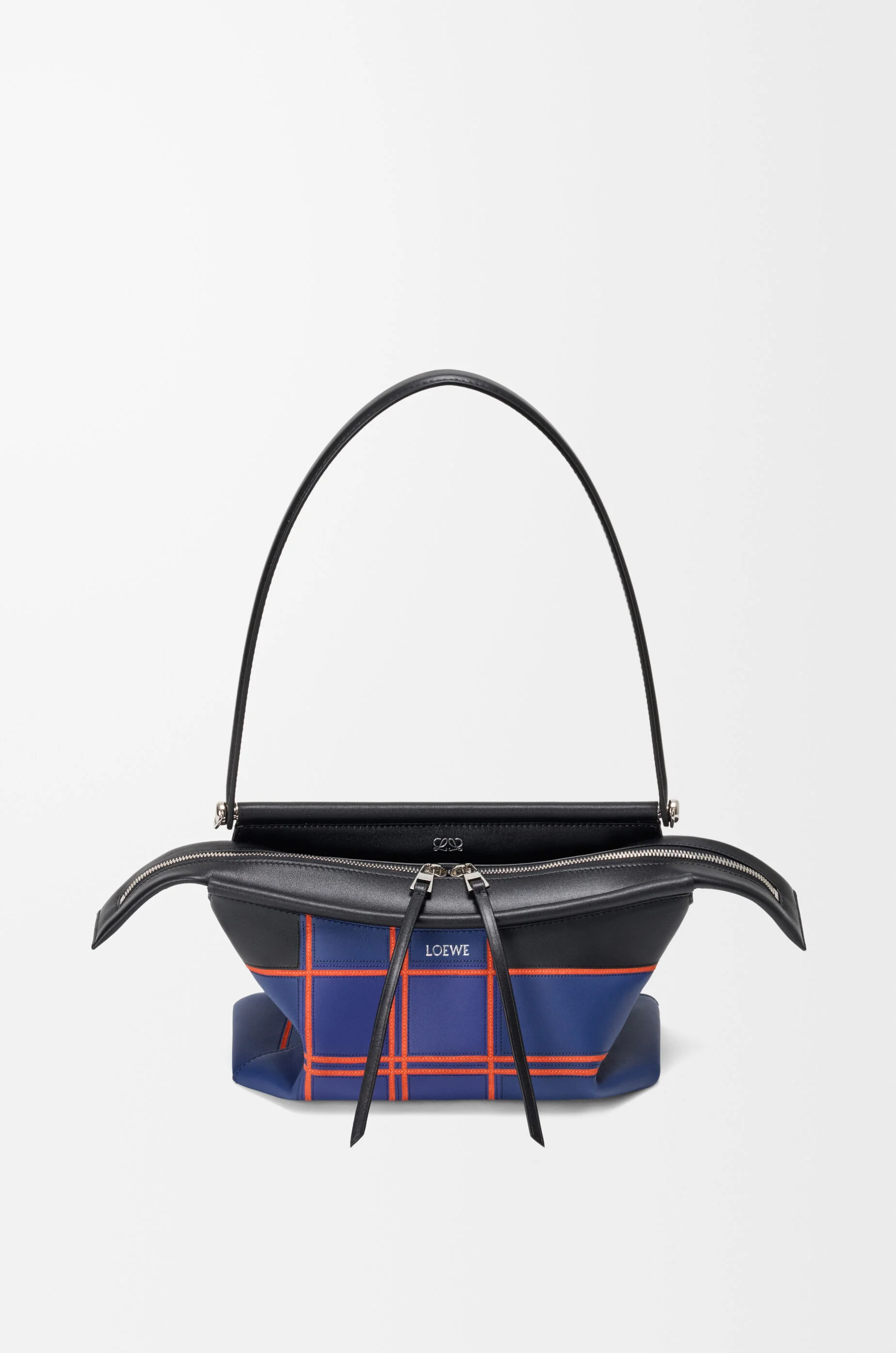 Small Whisker bag in check intarsio - 1