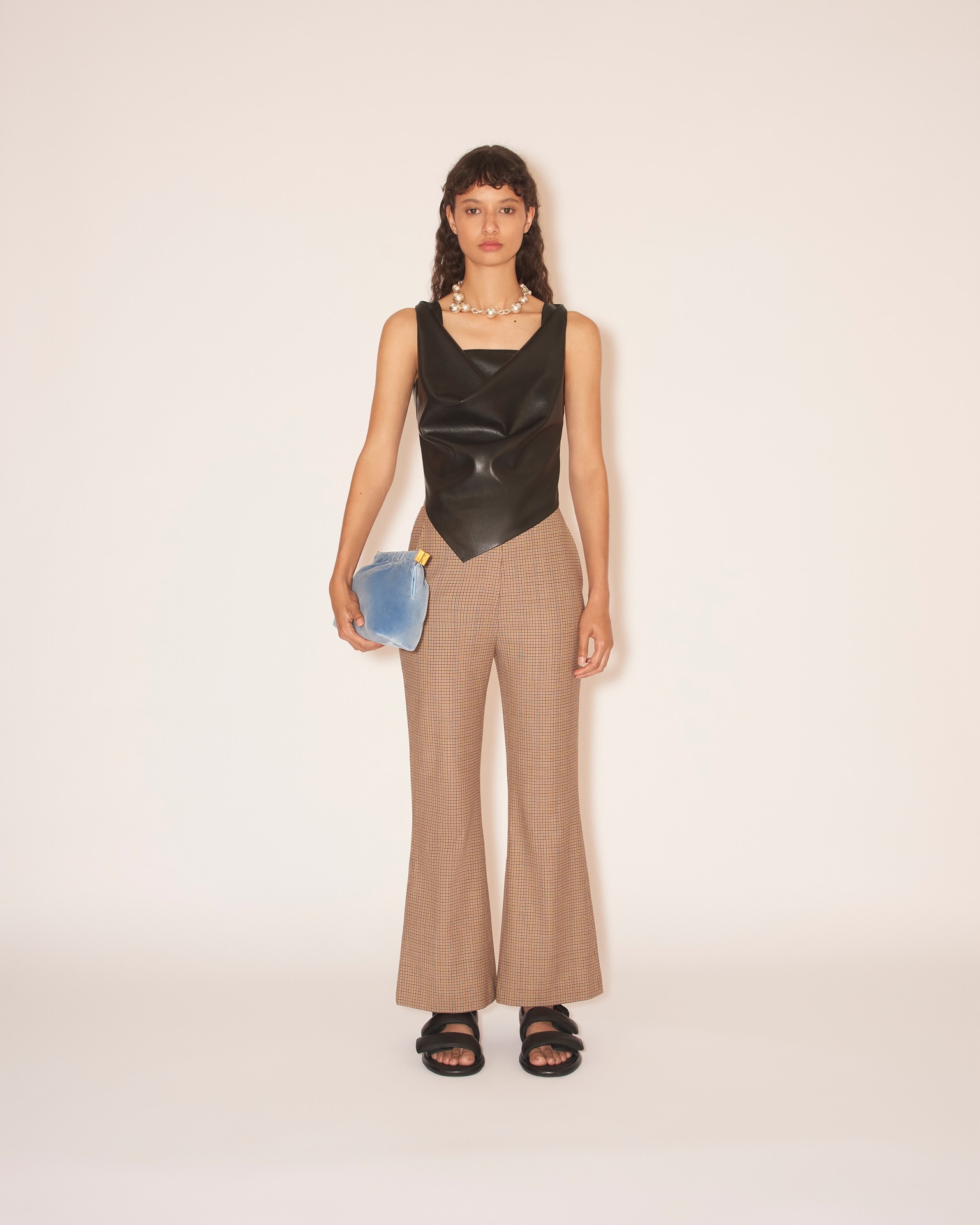 KYMA - Tailored trousers - Camel - 3