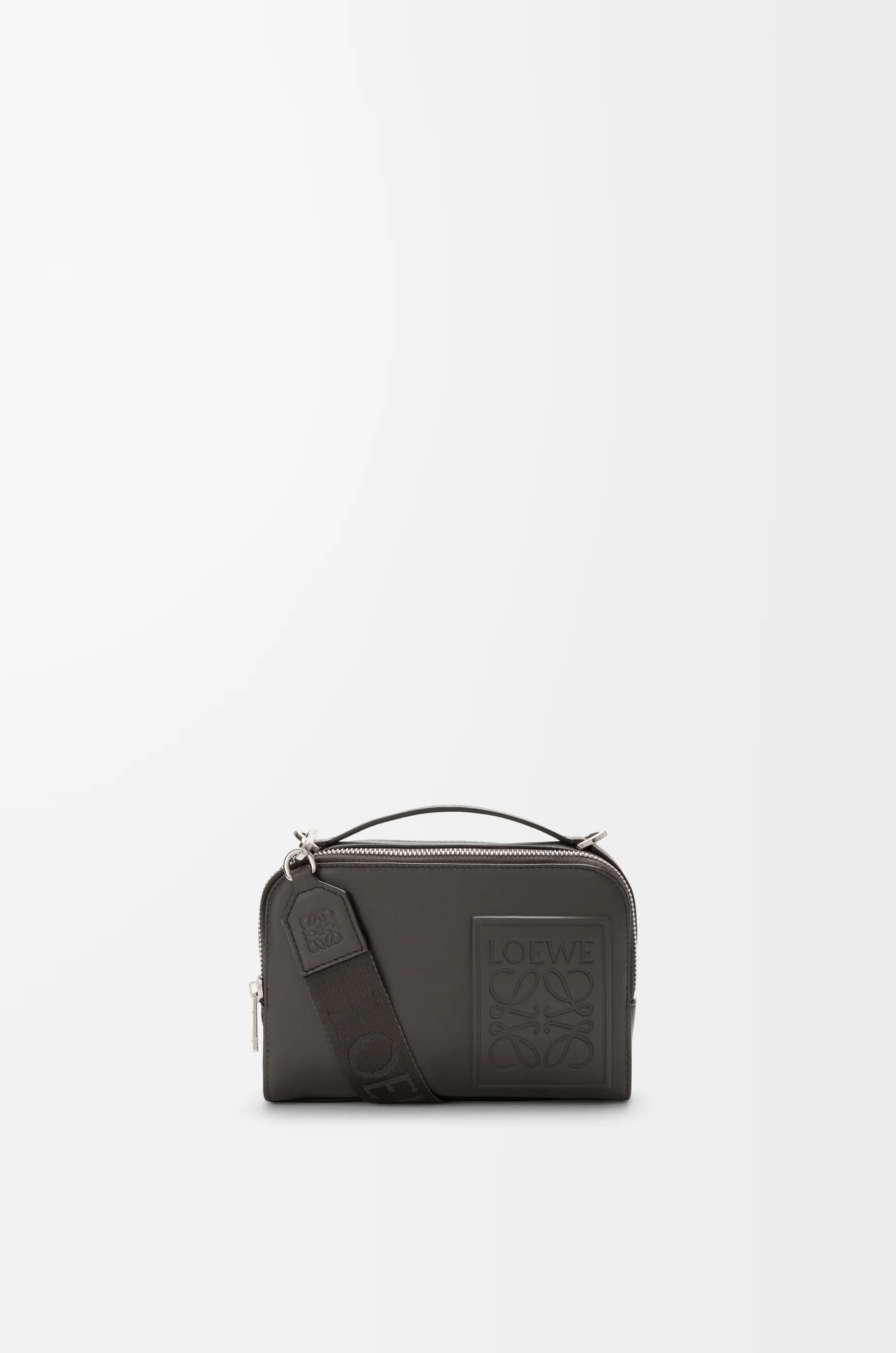 Mini crossbody camera bag in satin calfskin - 1