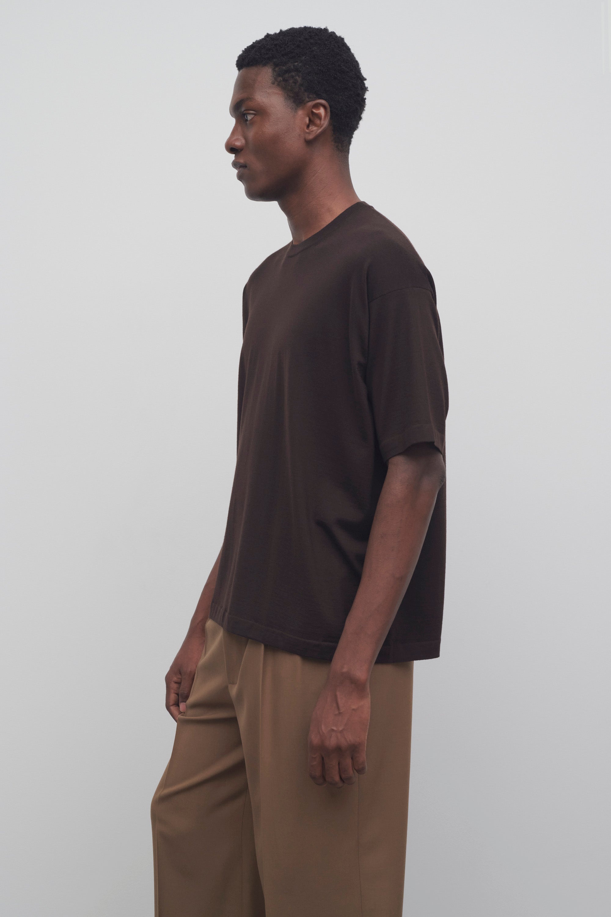 Dlomu Top in Virgin Wool - 4