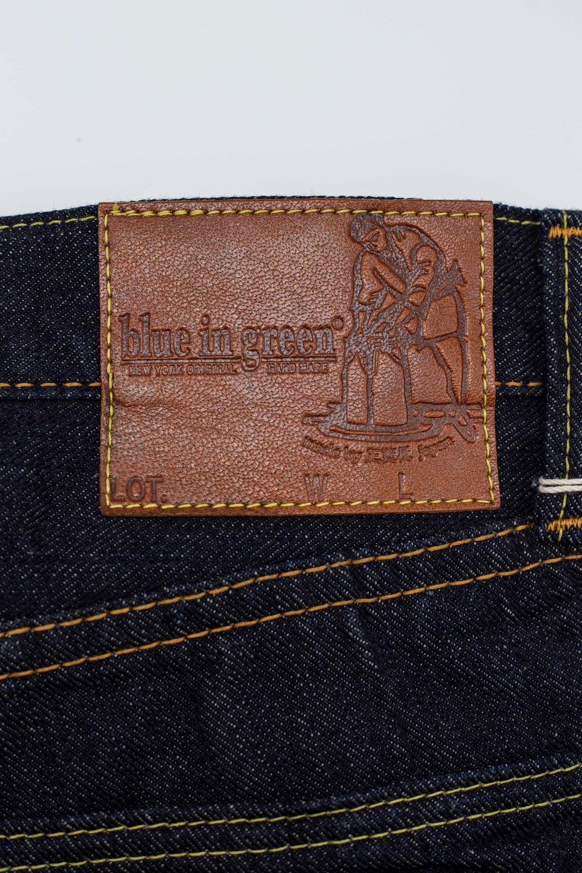 XX-011 Slim Tapered Jeans Blue In Green Exclusive Version - 5