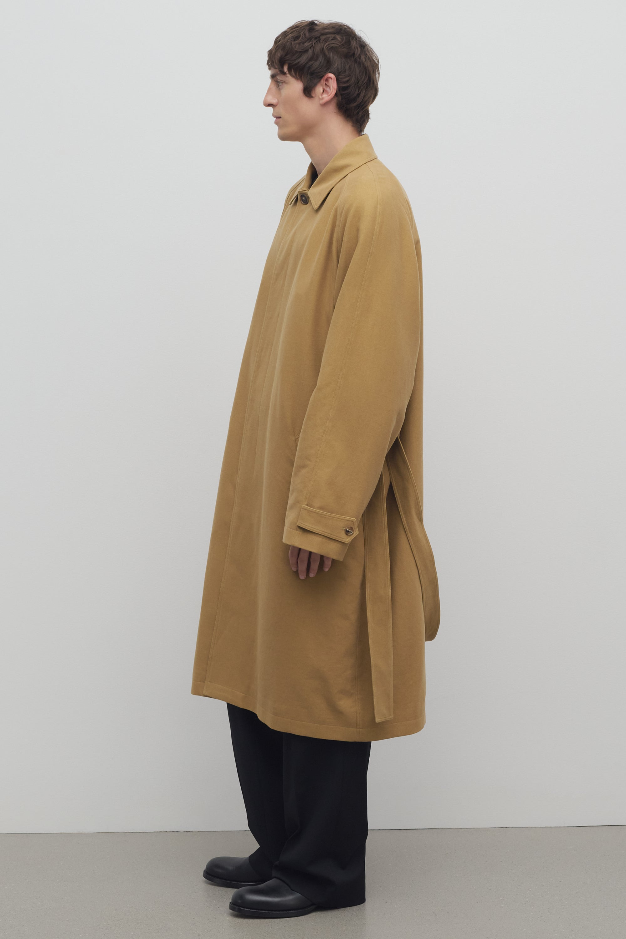 Everset Coat in Cotton and Cashmere - 5