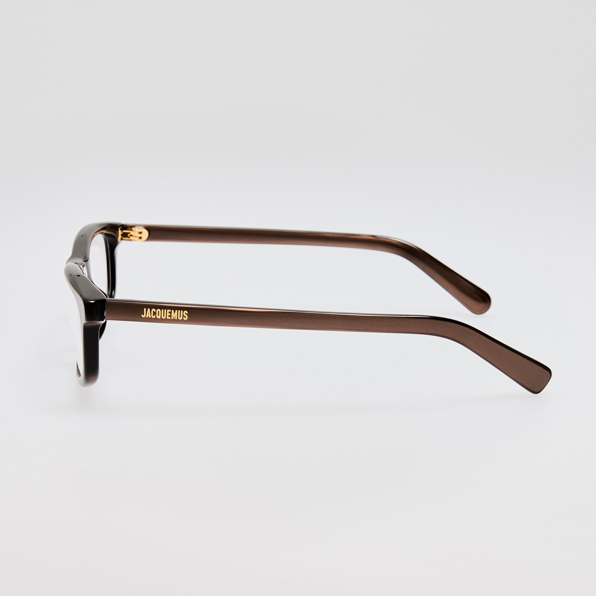 Cuadro Optical in Metallic Brown - 6