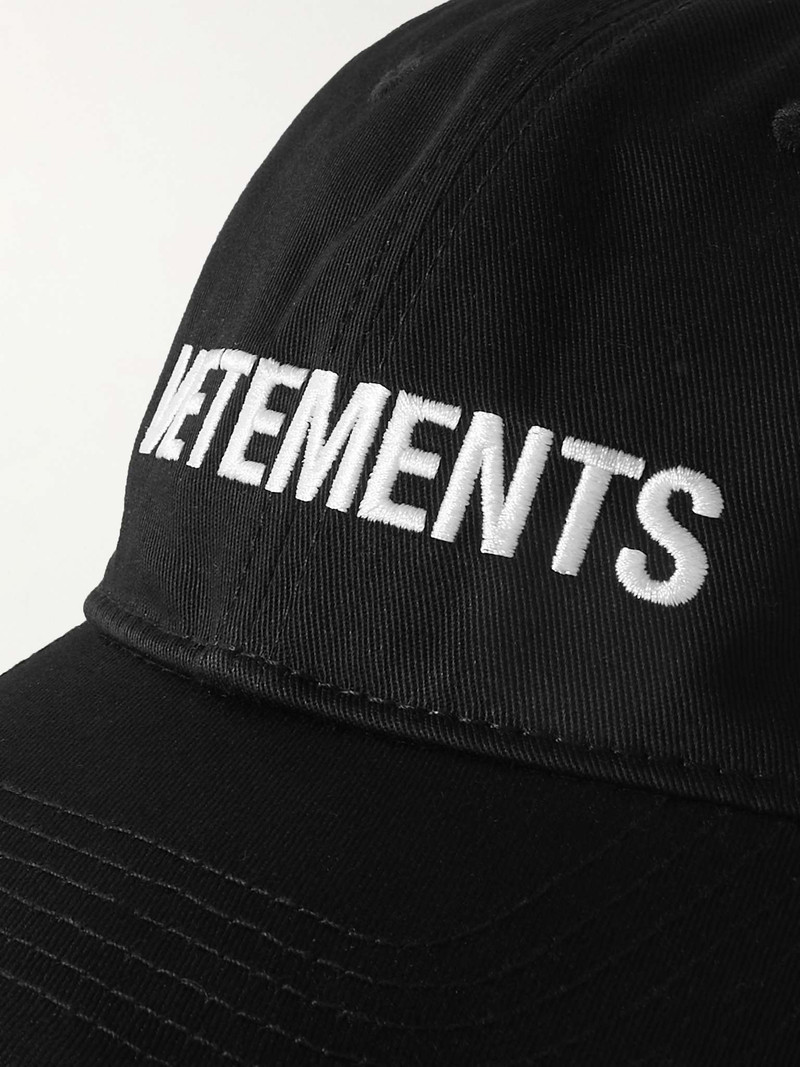 Logo-Embroidered Cotton-Twill Baseball Cap 4