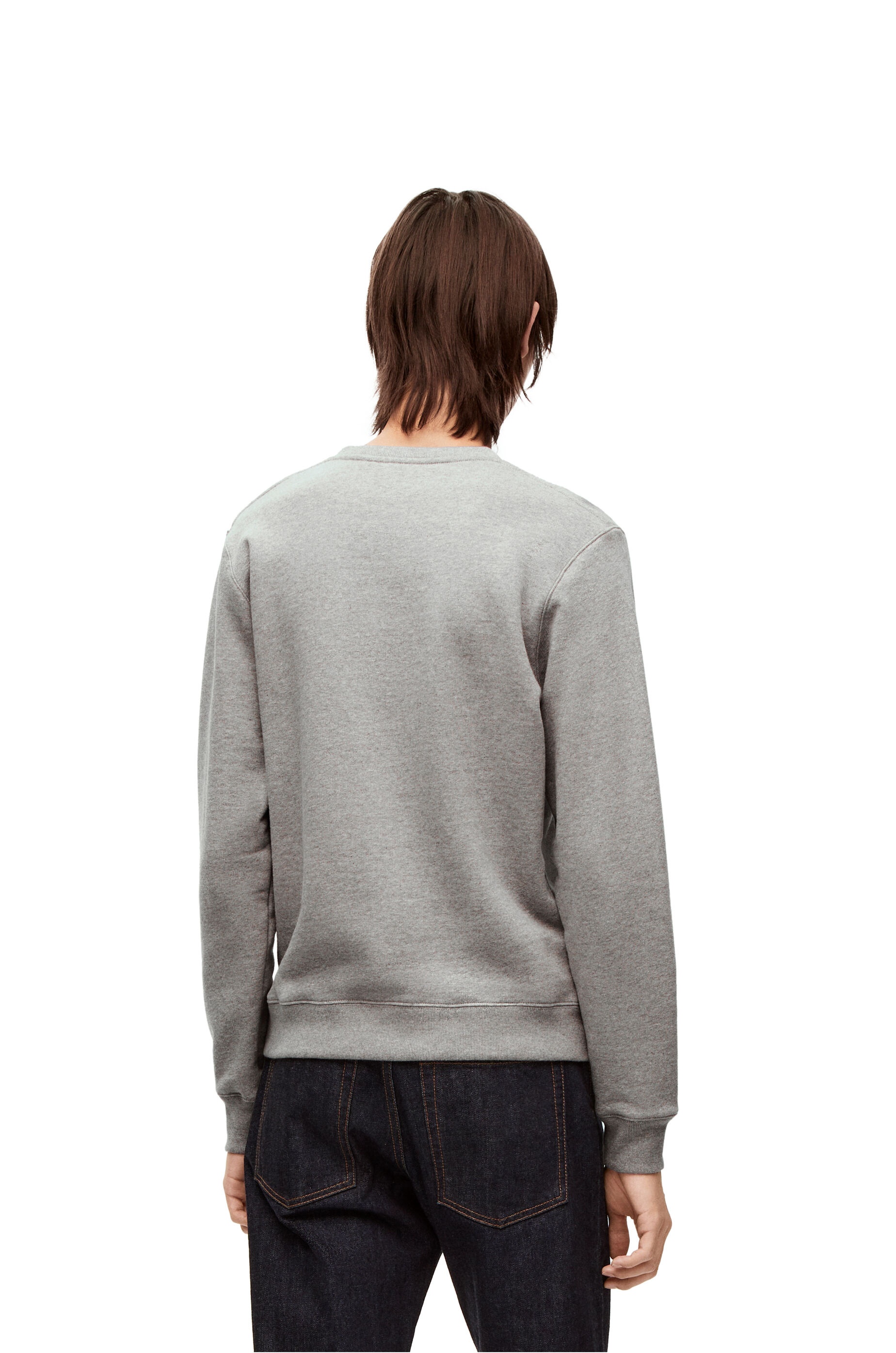 Regular fit sweatshirt in cotton - 4