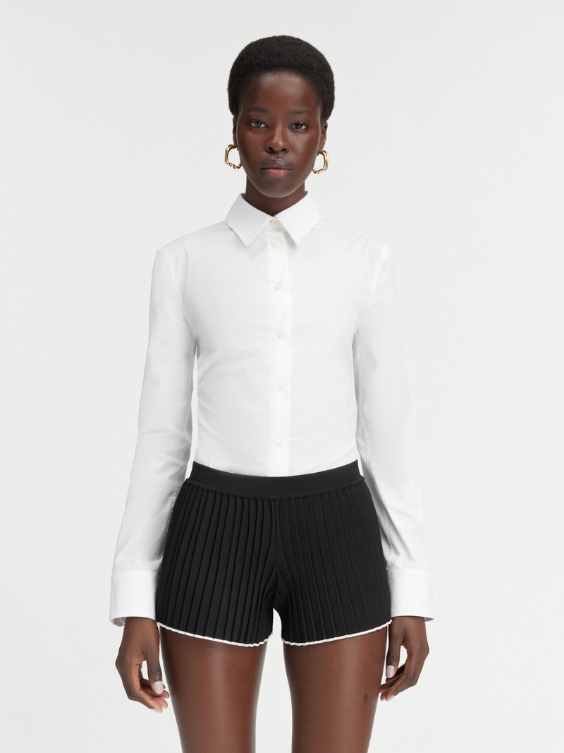Le short maille plissé 4