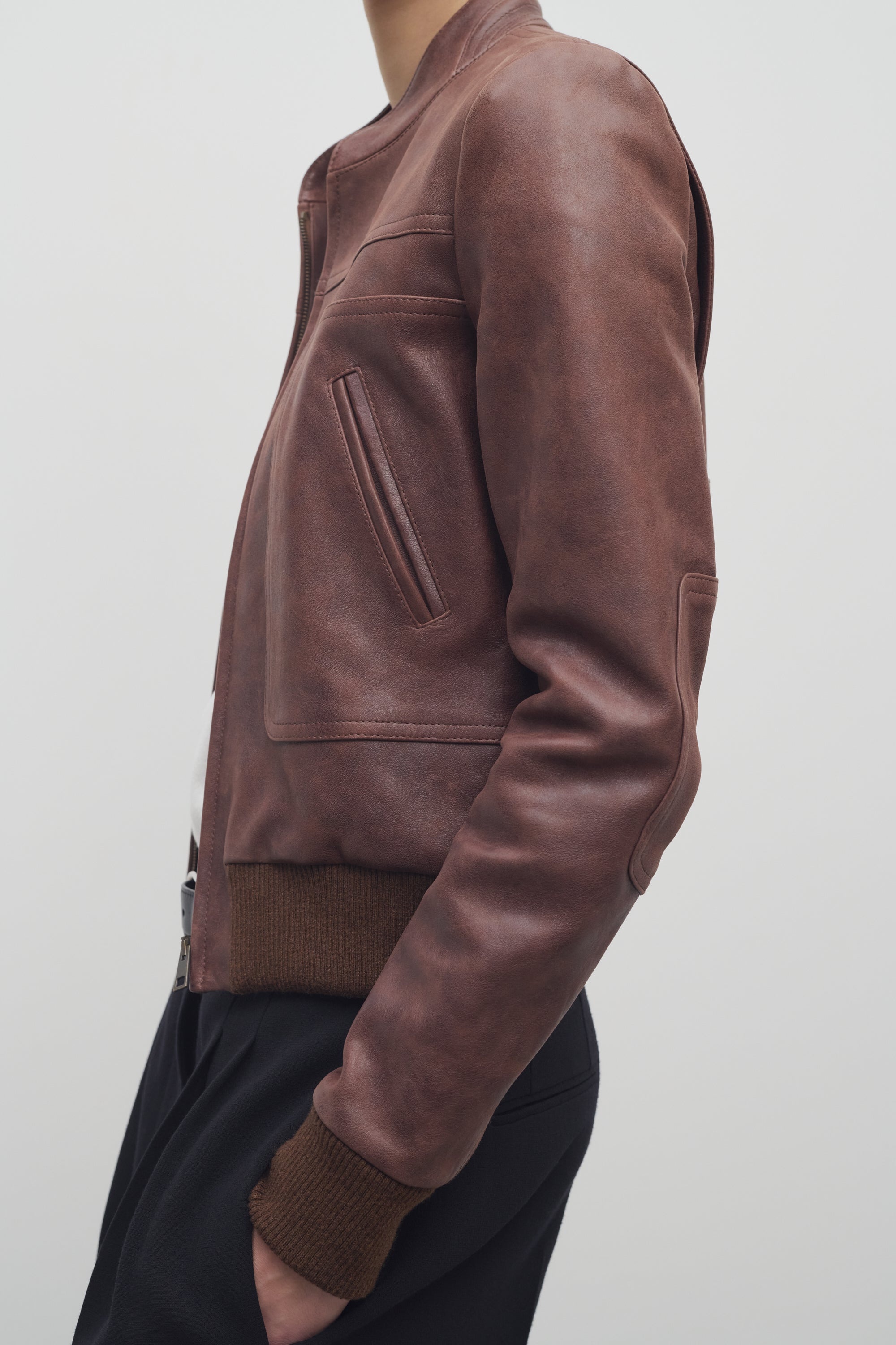 Bader Jacket in Leather - 4