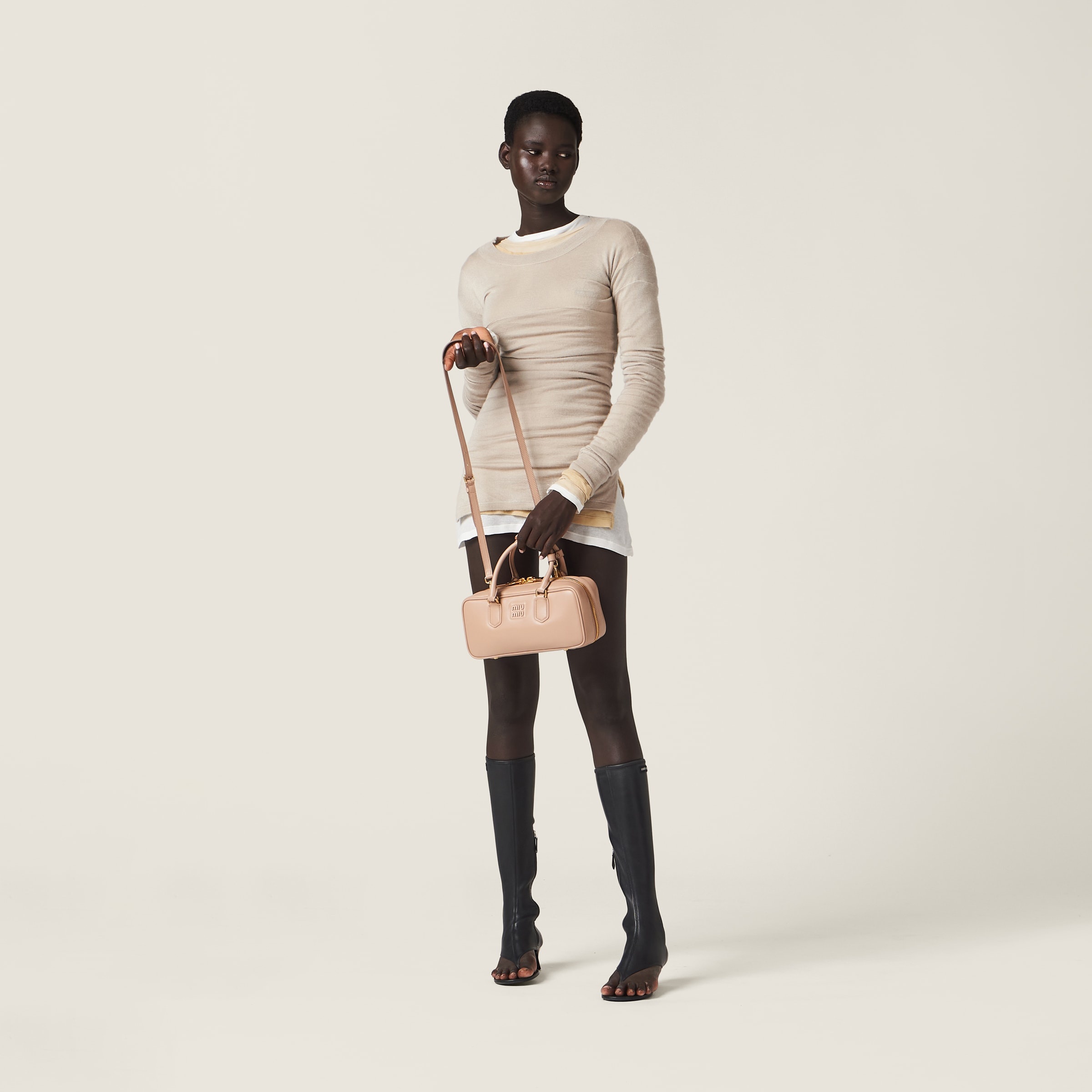 Arcadie leather bag - 5