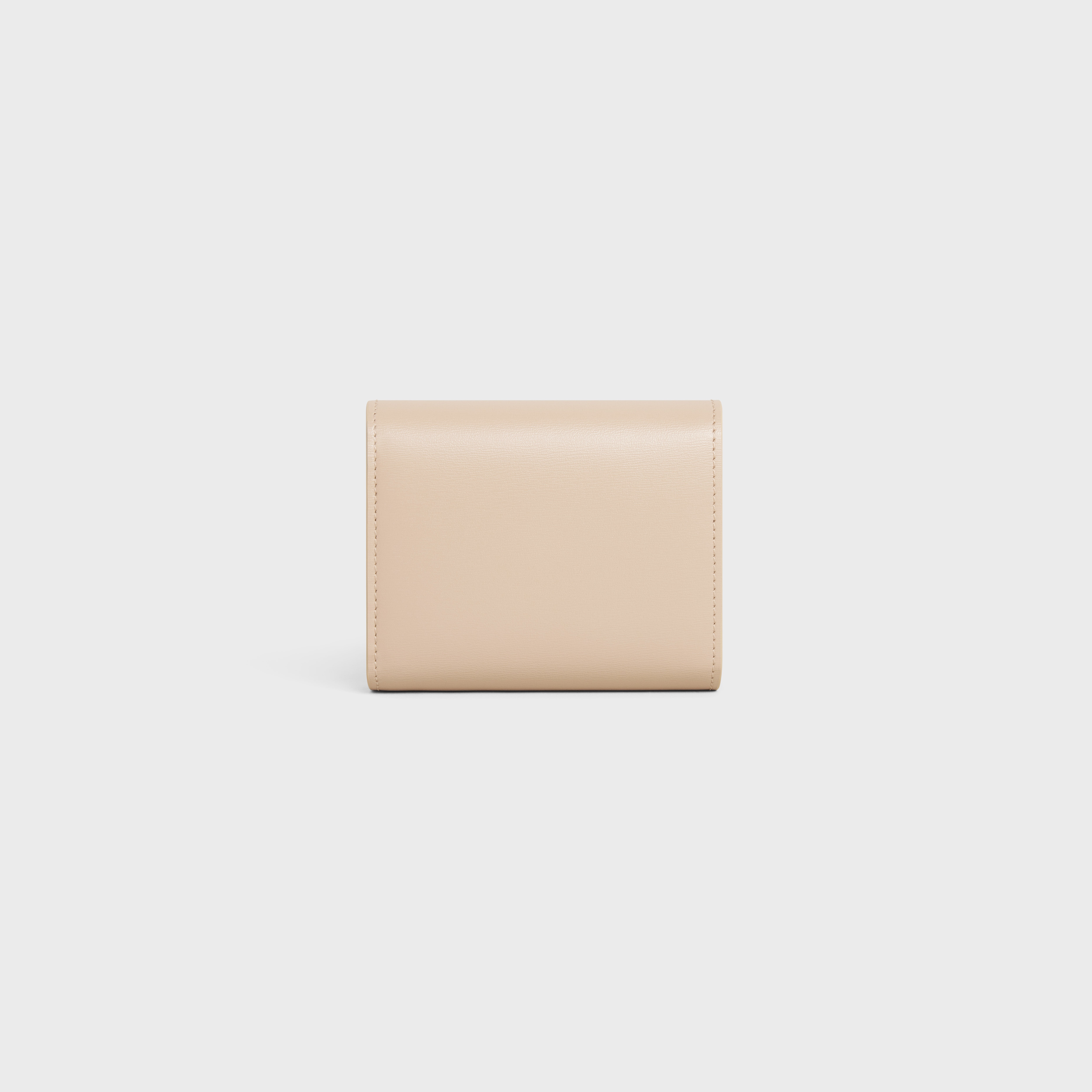 Small Wallet TRIOMPHE in Shiny calfskin - 3