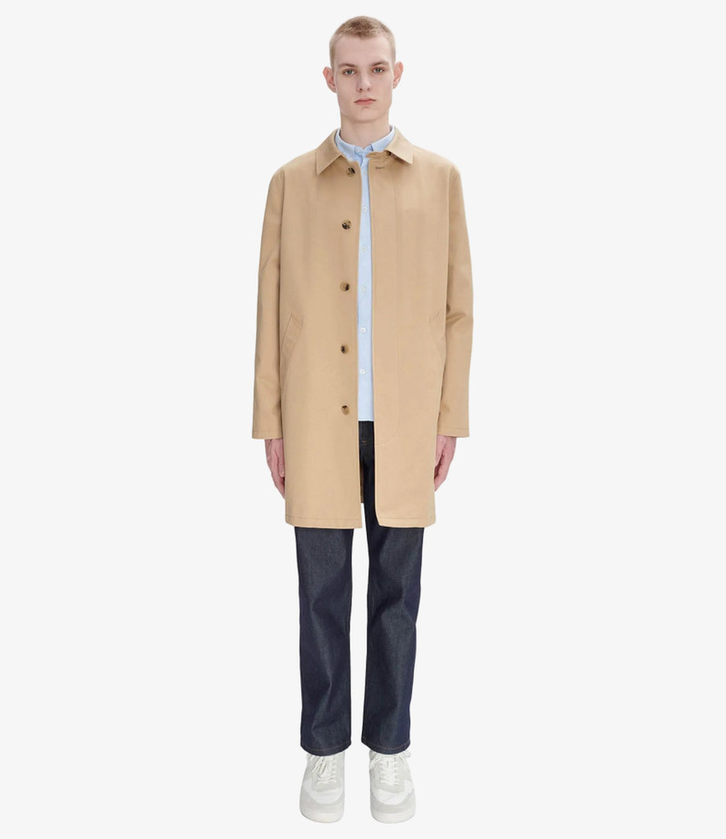 A.P.C. URBAN MAC - WATERPROOF COAT - ITALIAN COTTON - A.P.C. READY-TO-WEAR outlook