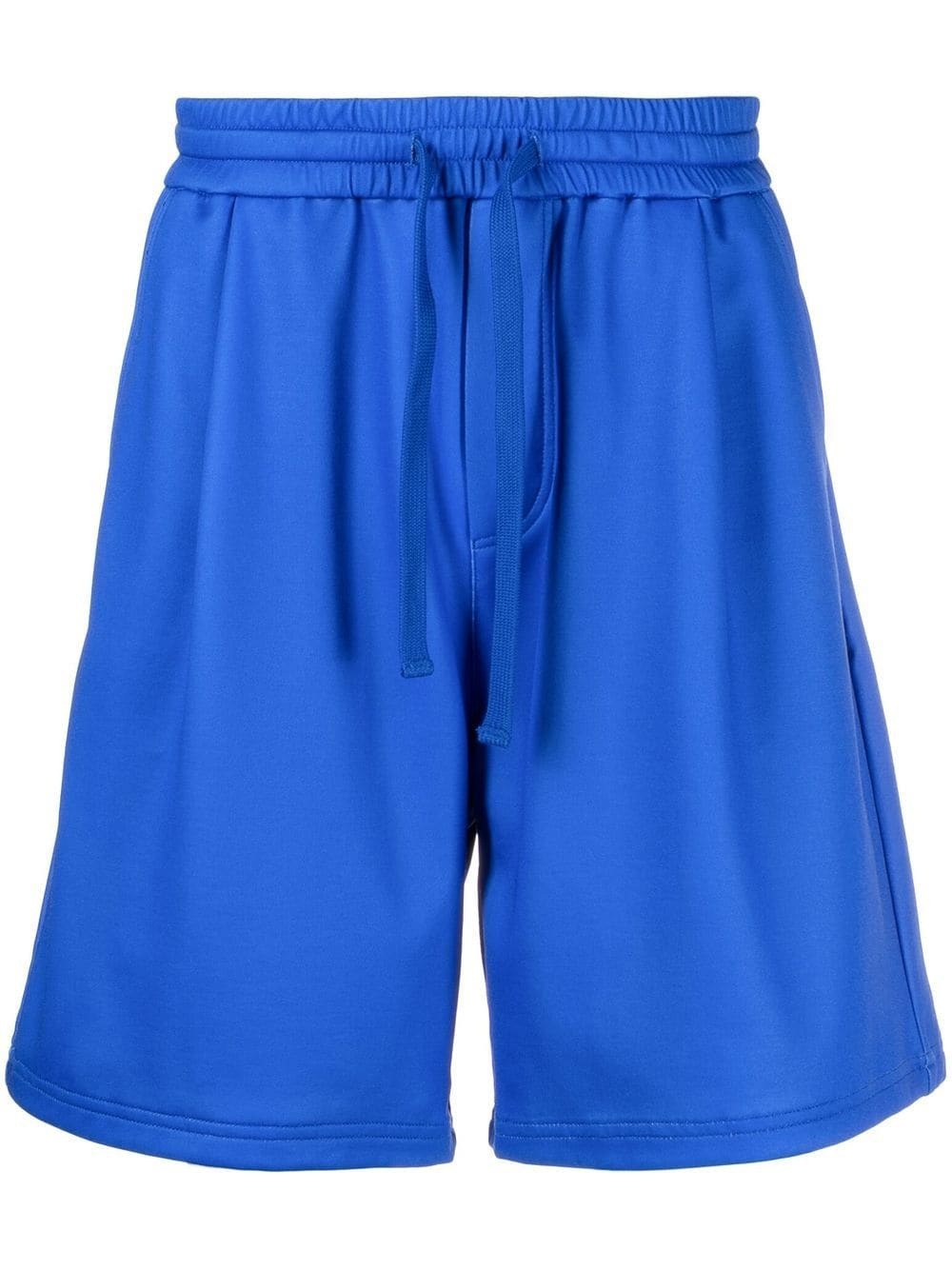 two-tone elasticated shorts - 1