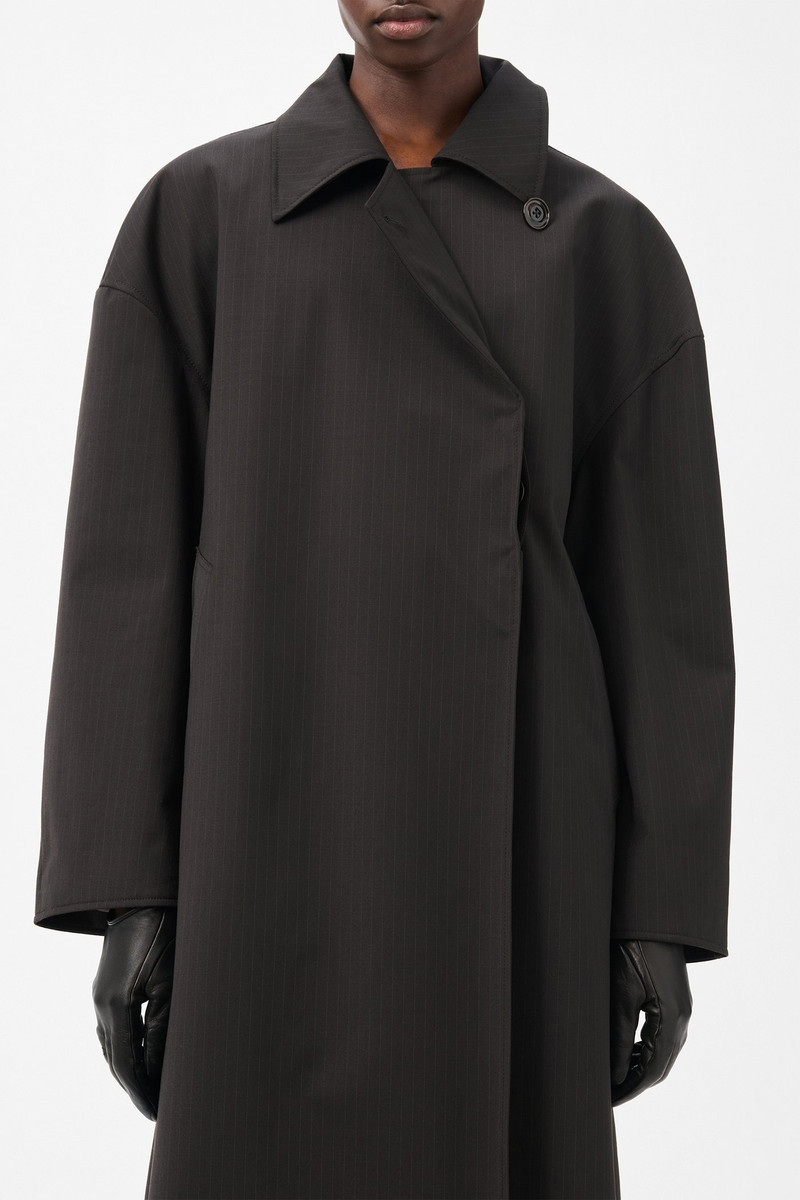 Our Legacy Court Coat Churchill Stripe Membrane Wool 7