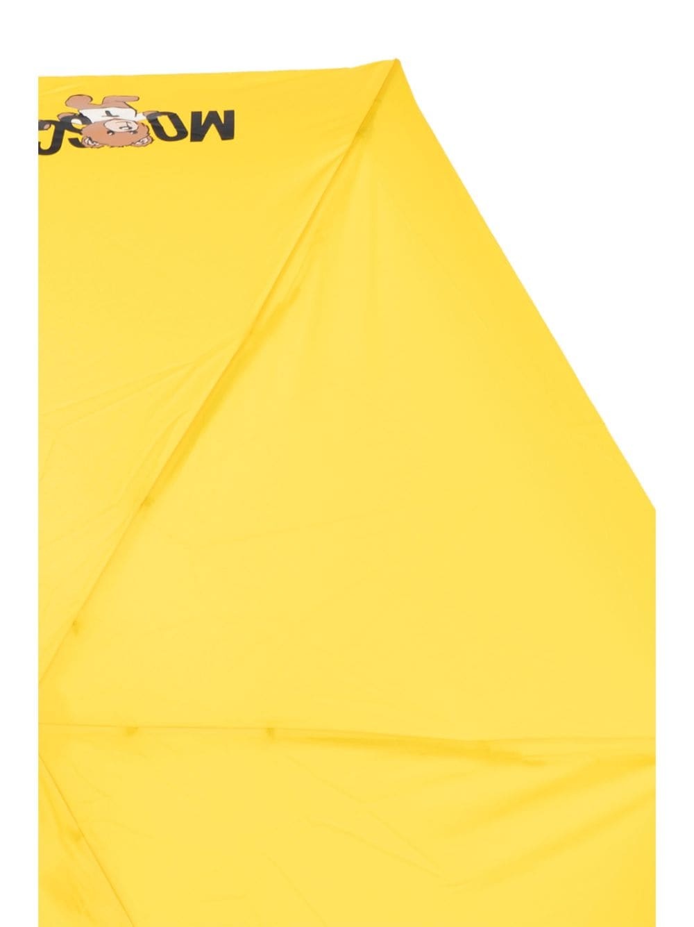 teddy bear-logo print compact umbrella - 4