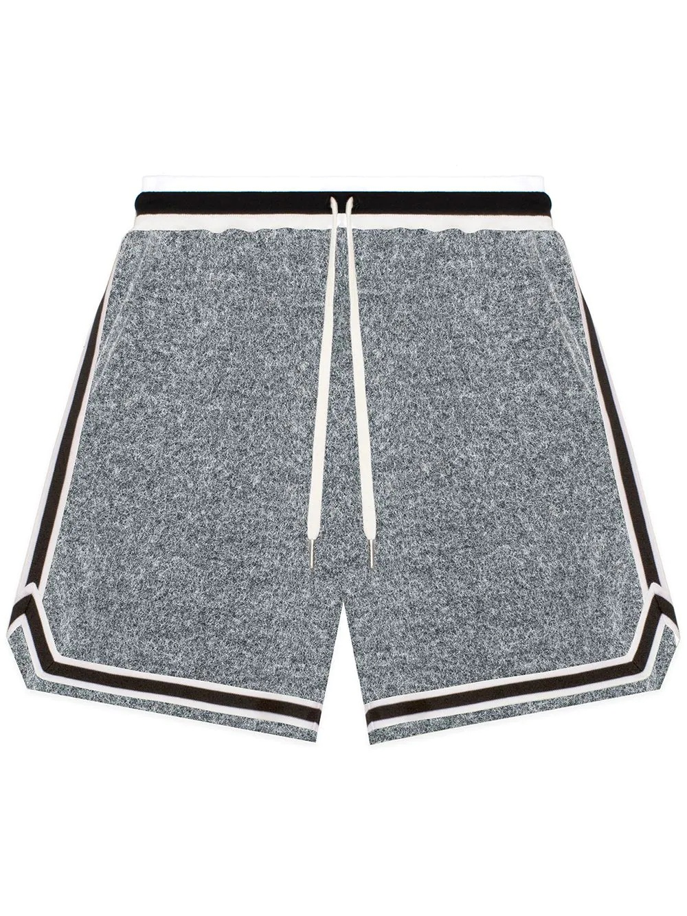 stripe-detail track shorts - 1