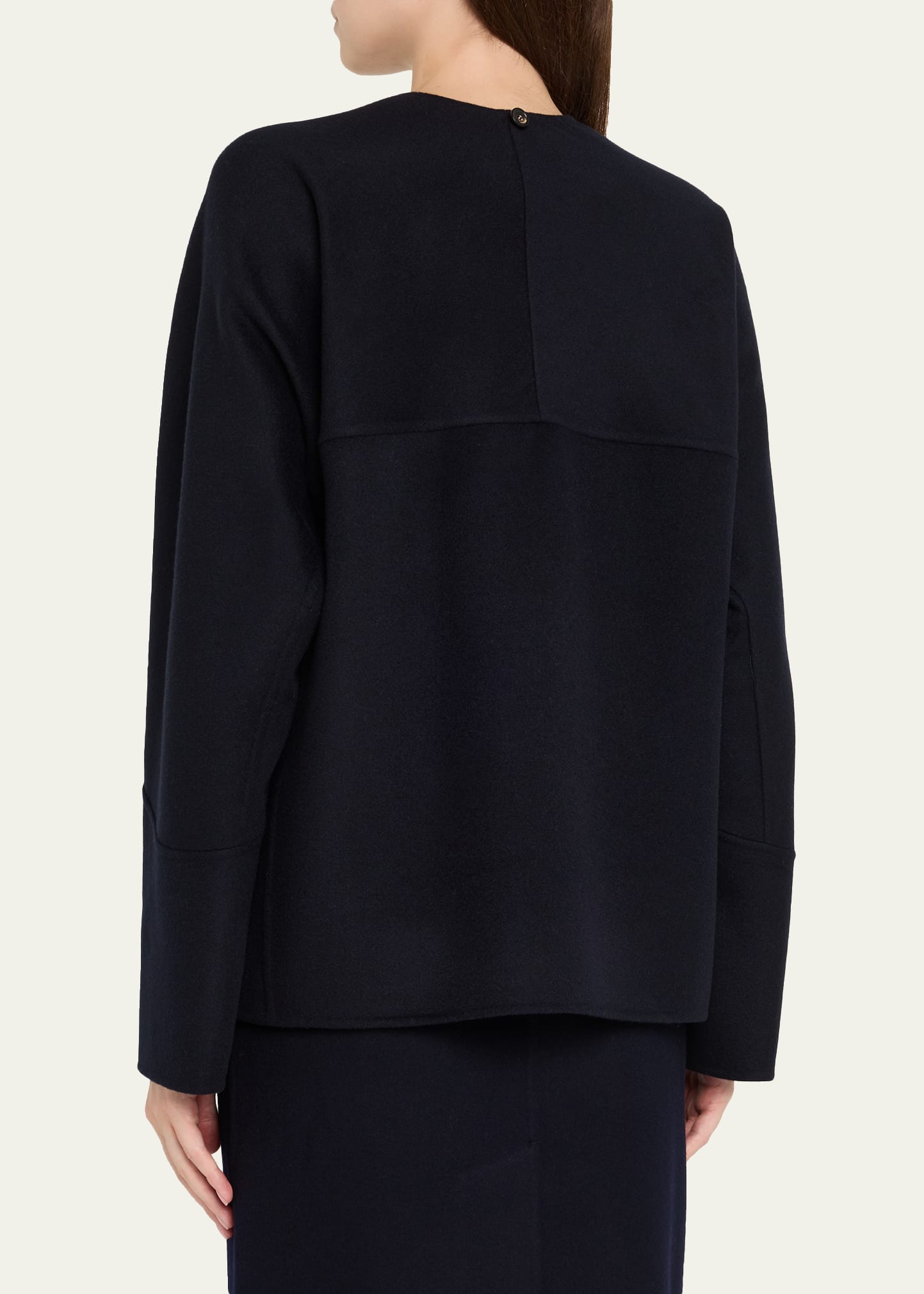Blaney Double Cashmere Shirt Jacket - 3