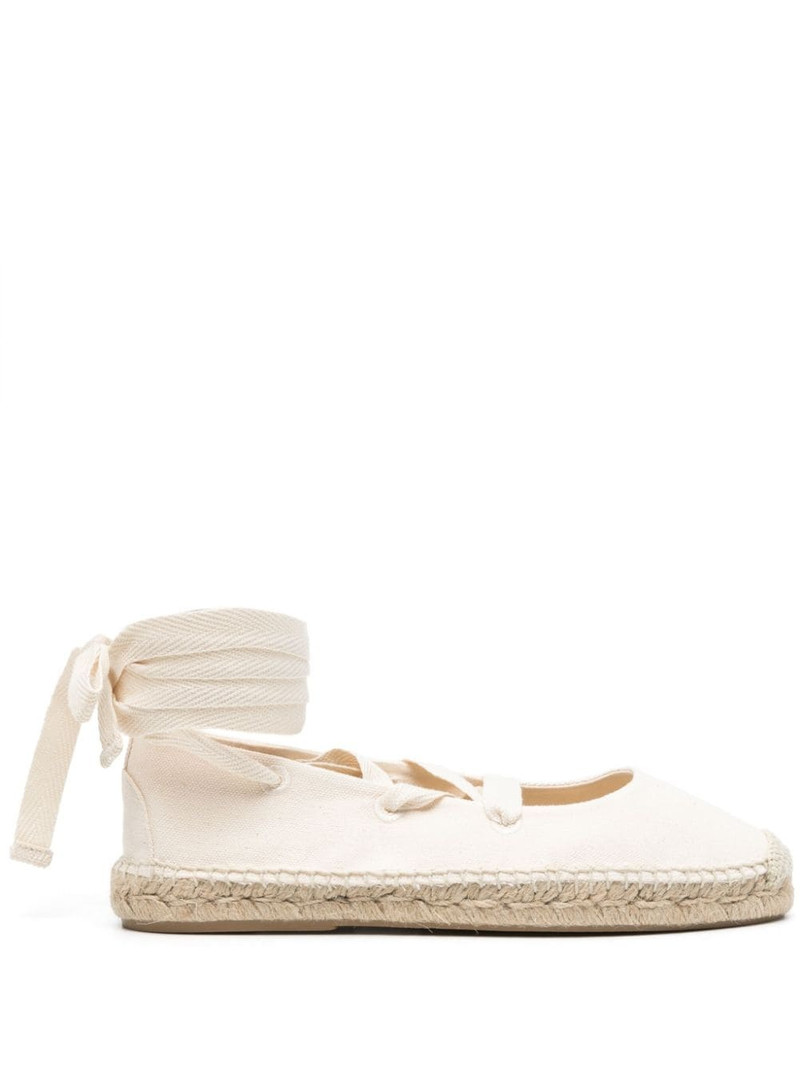 lace-up flat espadrilles 1