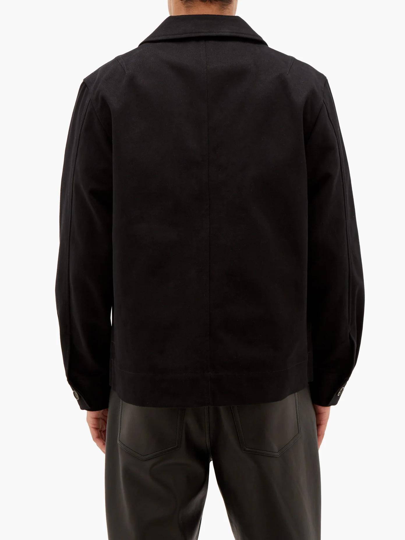 Omar Bru cotton-canvas jacket - 5