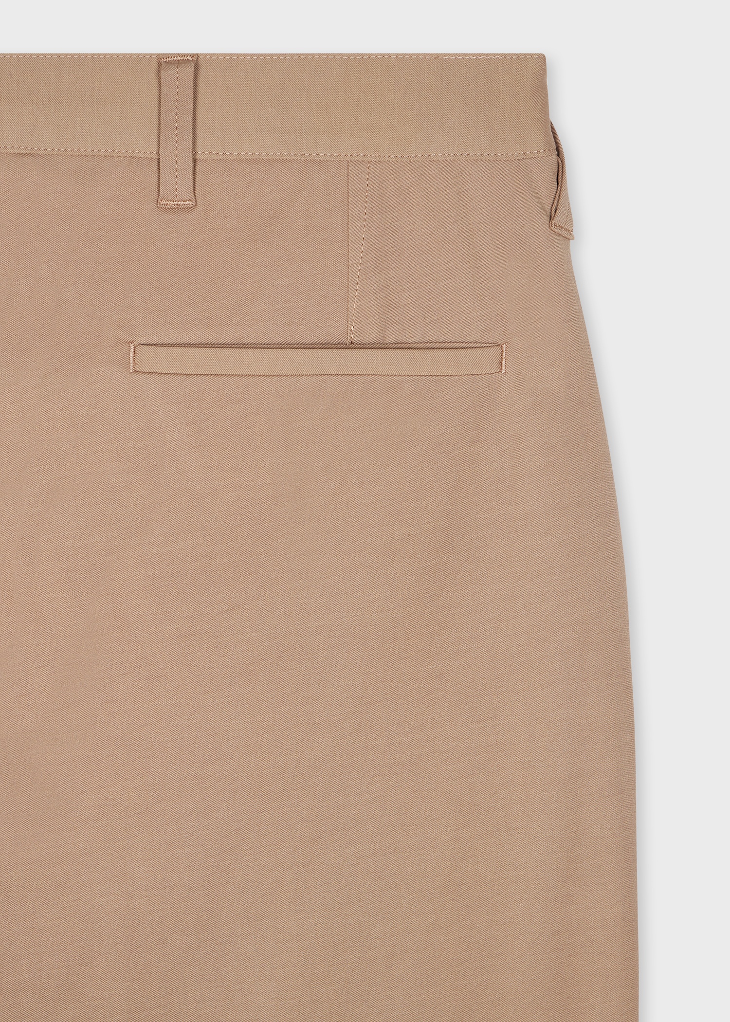 Tan Cotton-Blend Stretch Chinos - 2