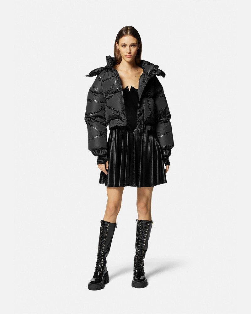 VERSACE JEANS COUTURE Necklace Puffer Jacket outlook
