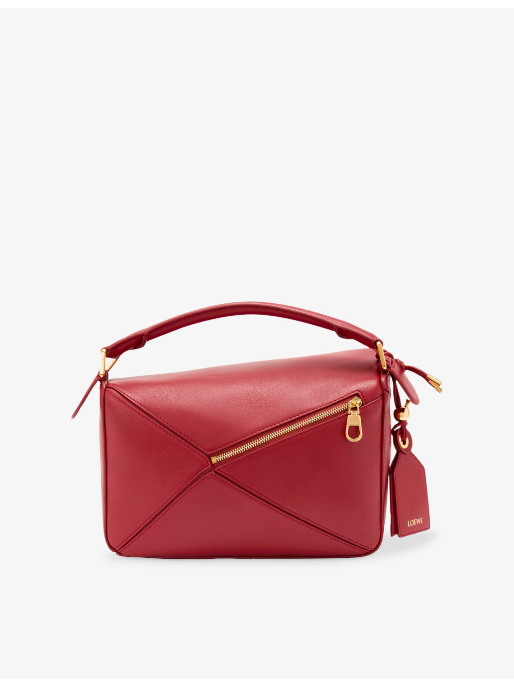 Puzzle Small Leather Top-Handle Bag - 4