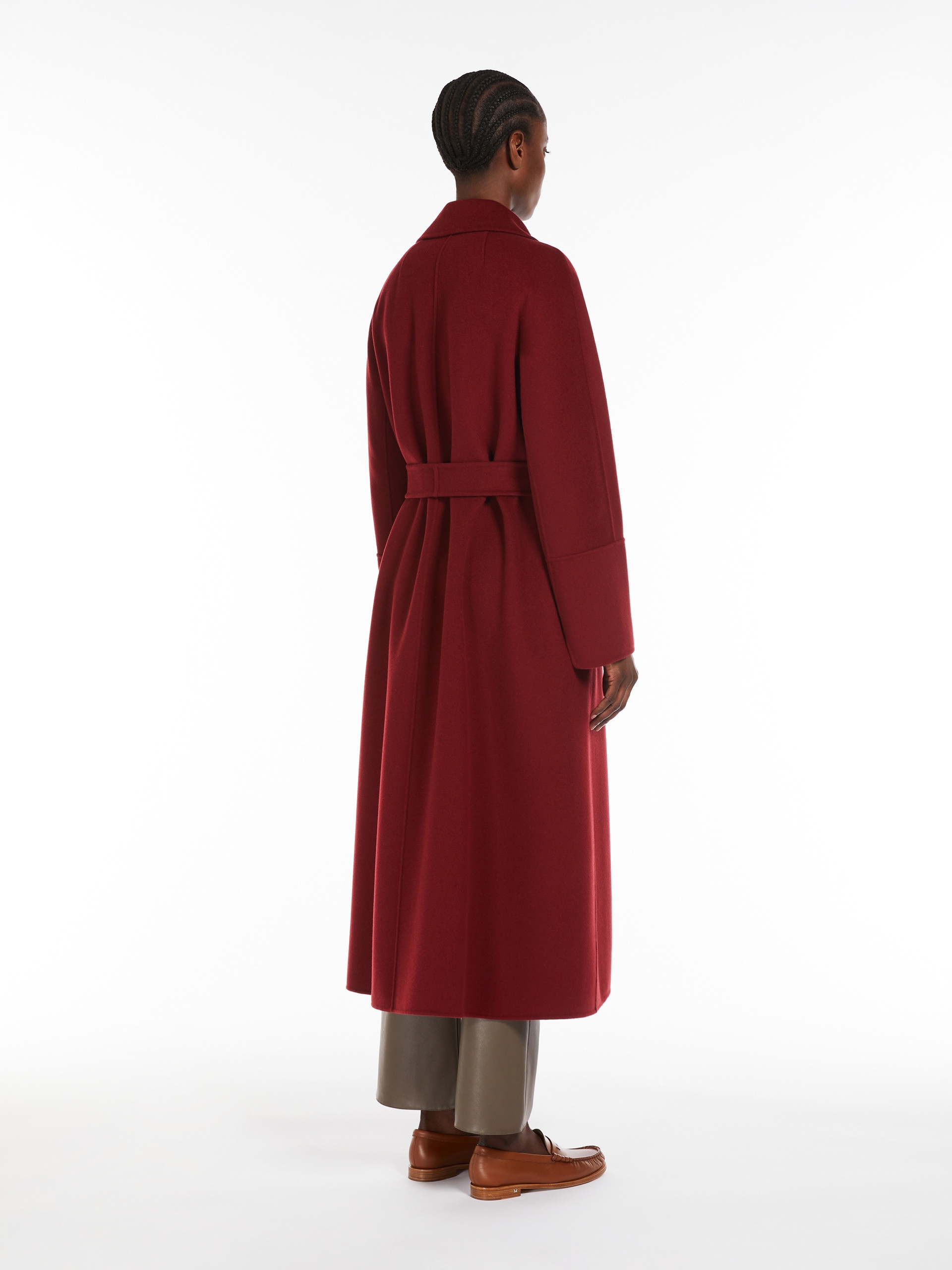 ELISA Long wool robe coat - 4