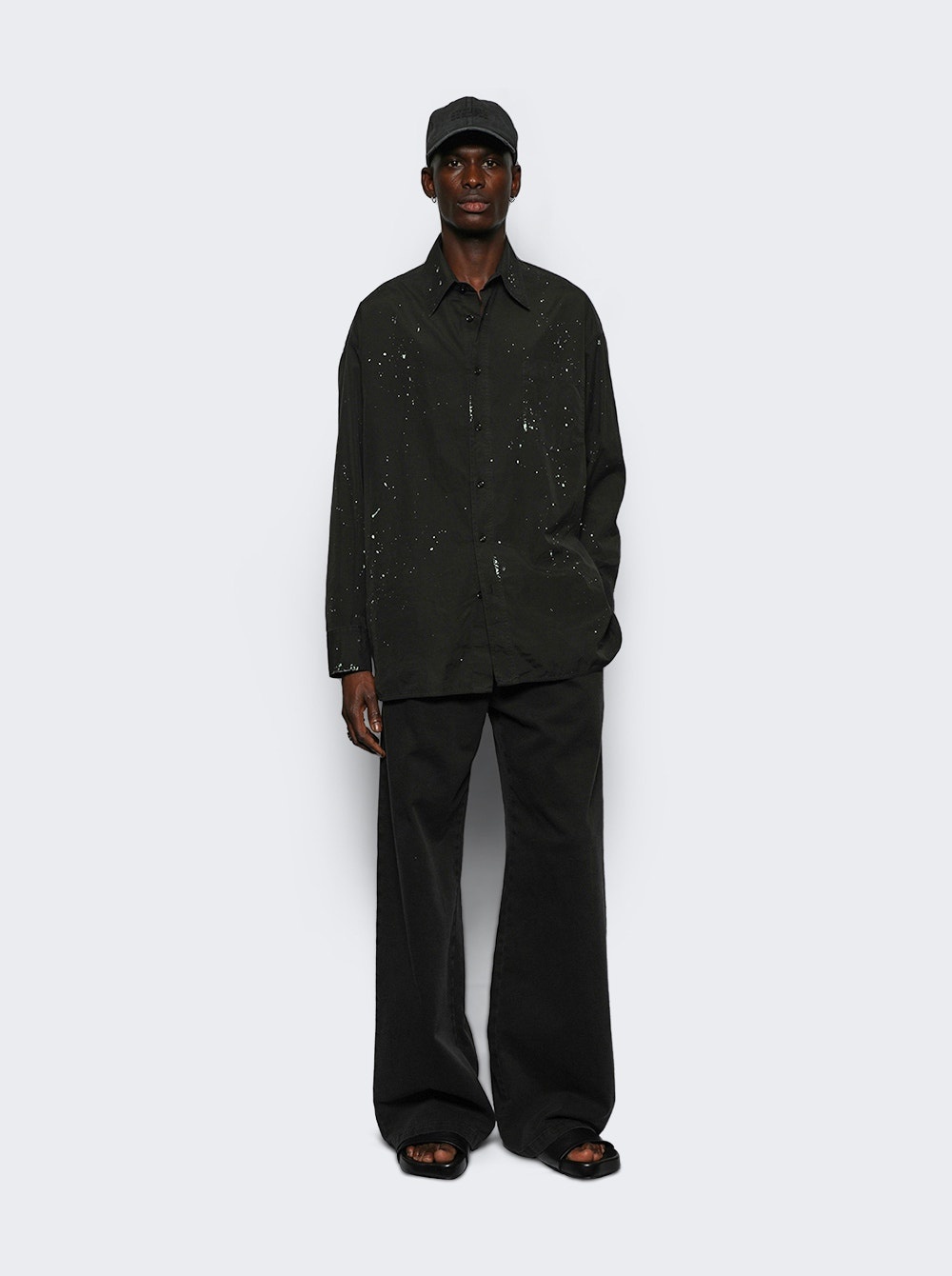 Long Sleeve Shirt Washed Black - 5