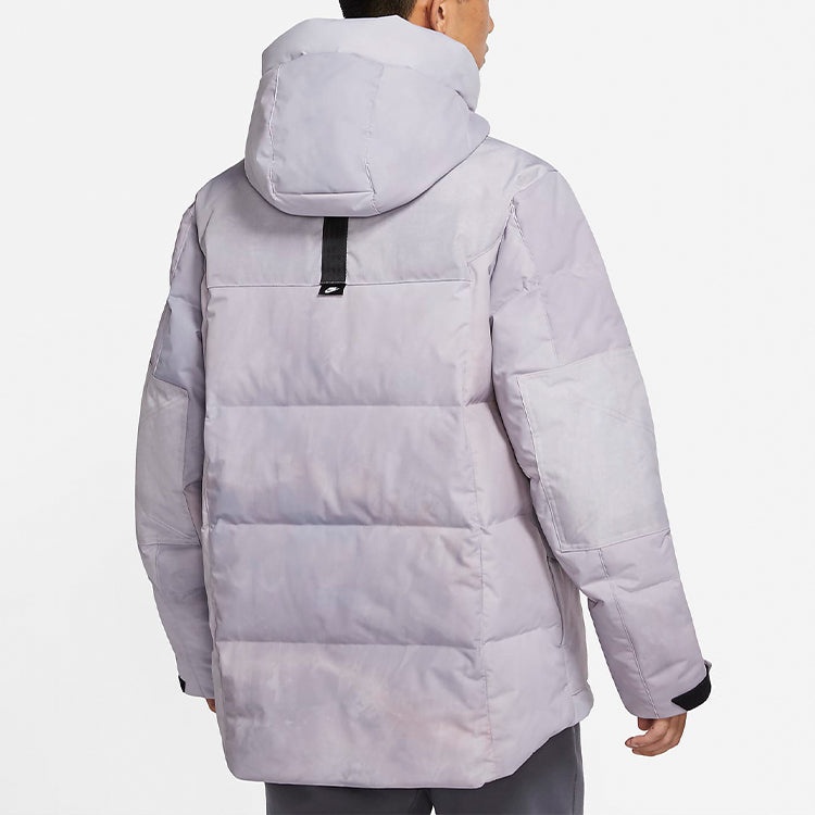 Nike Sportswear Storm-FIT City Series Hooded Down Jacket 'Grey Lilac' DD8288-521 - 5