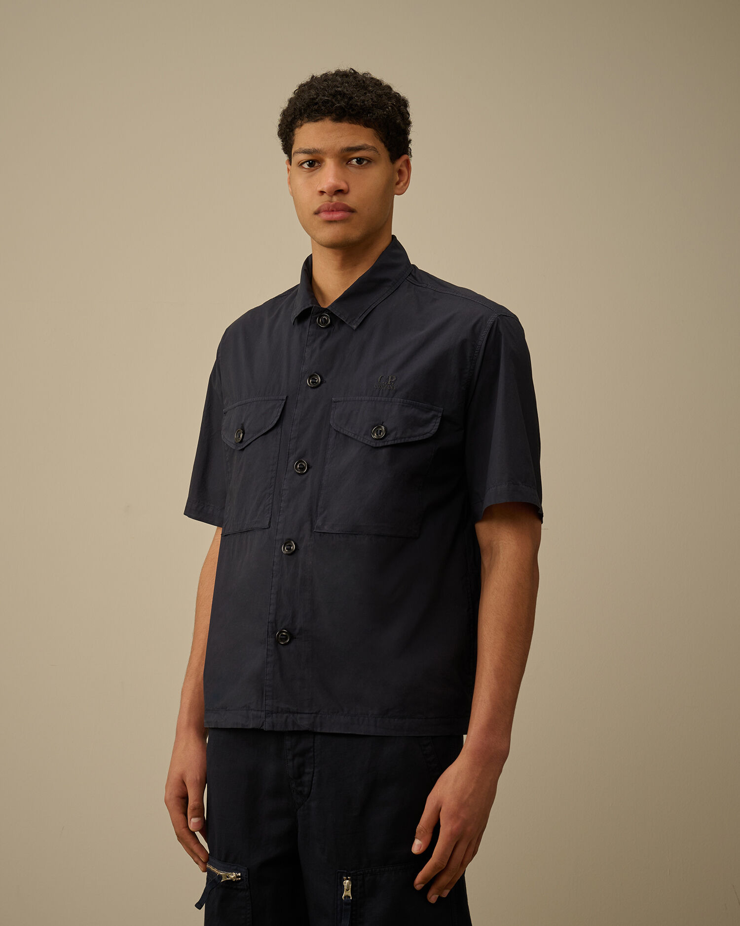 Popeline Boxy Short Sleeve Shirt - 3