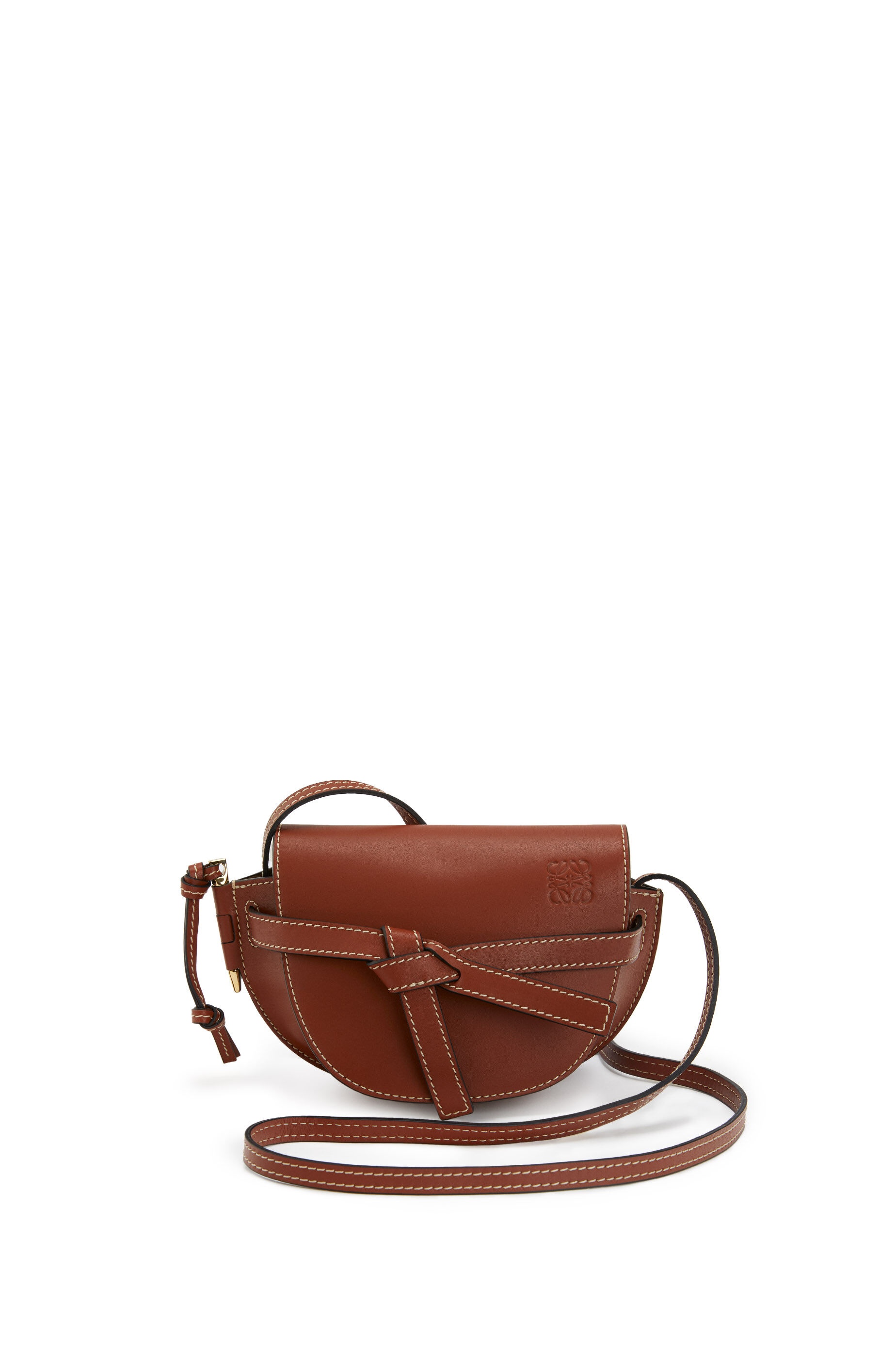 Mini Gate bag in natural calfskin - 8