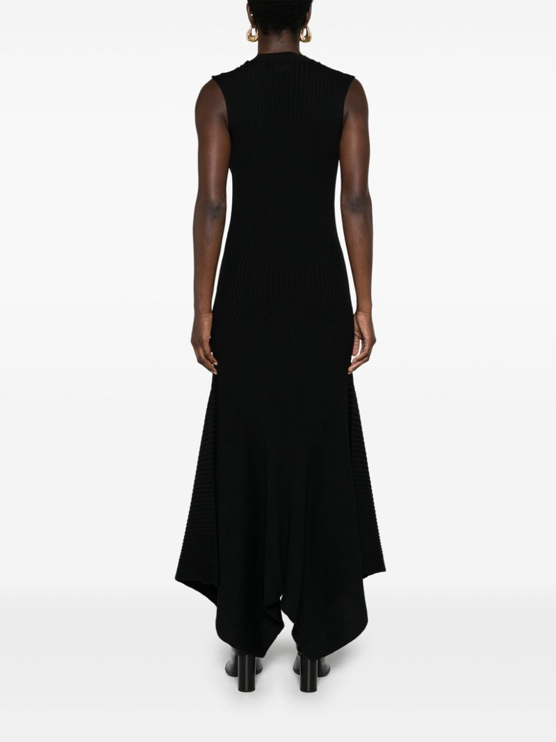 godet merino wool midi dress 4