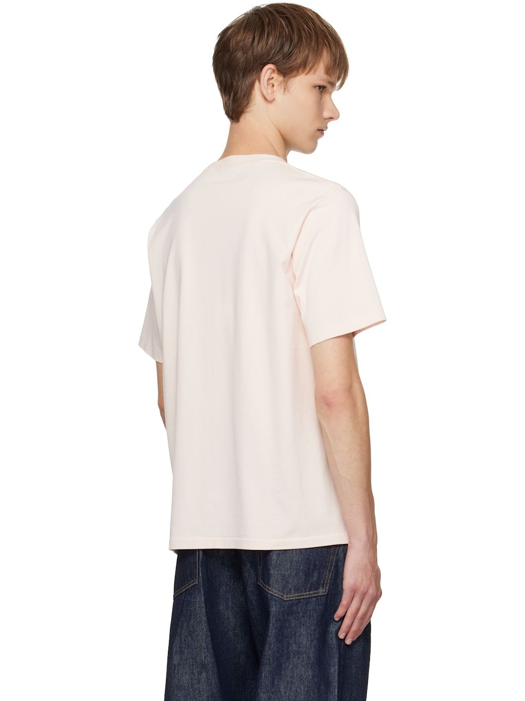 Pink Luster Plaiting T-shirt - 3