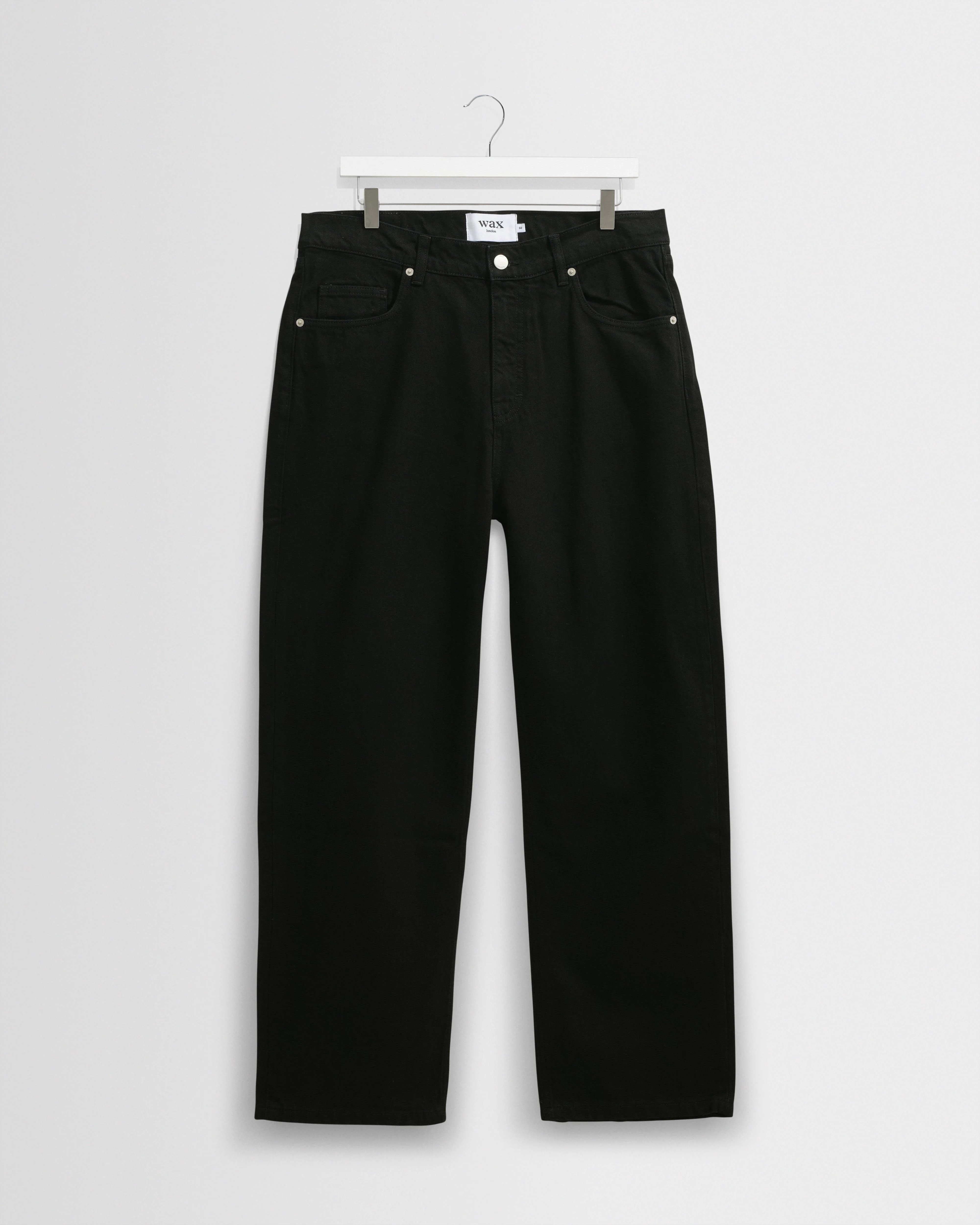 Felix - Black Loose Fit Denim Jeans - 1