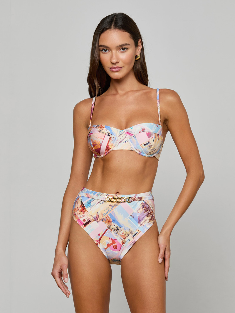 L'AGENCE Alexandria Bikini Top outlook