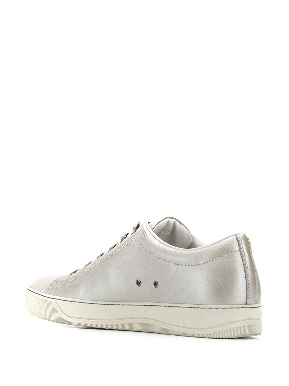 logo print low-top sneakers - 3