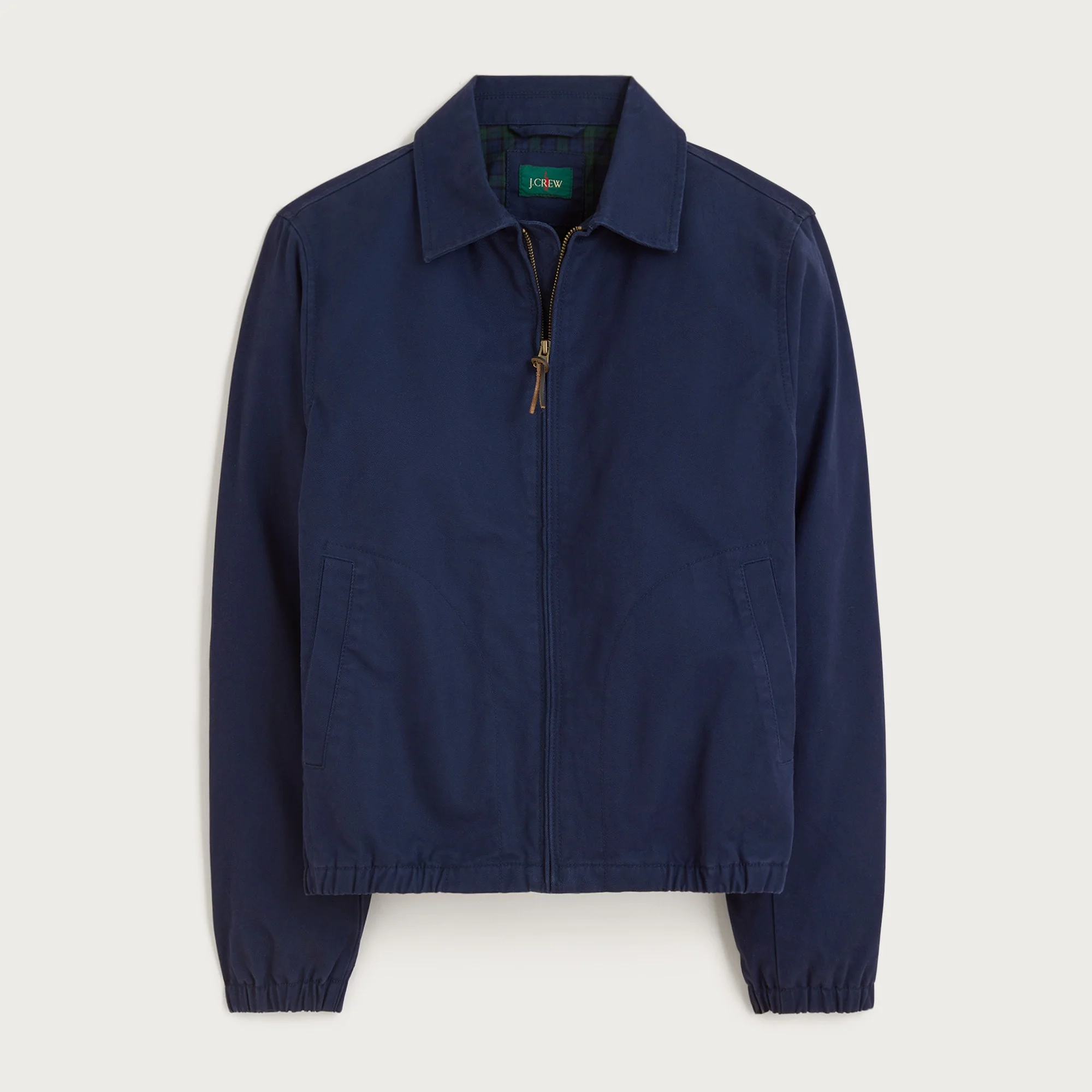 Harrington jacket in cotton twill - 1